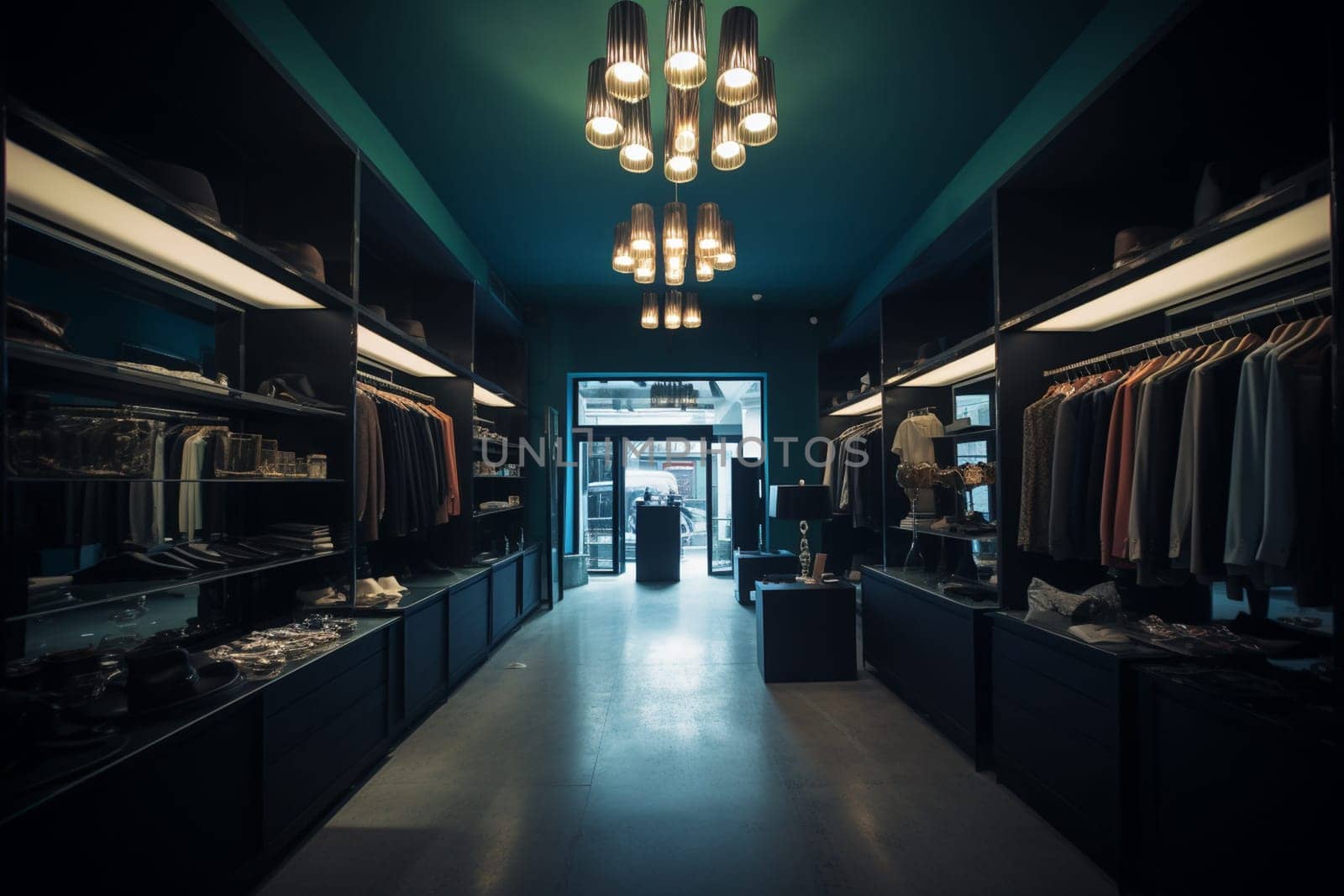 In the heart of a trendy shopping district, this chic boutique stands out as a symbol of style and luxury. With its carefully curated selection of high-end products and attention to detail in its decor and presentation, it draws in customers from around the world. (generative AI)