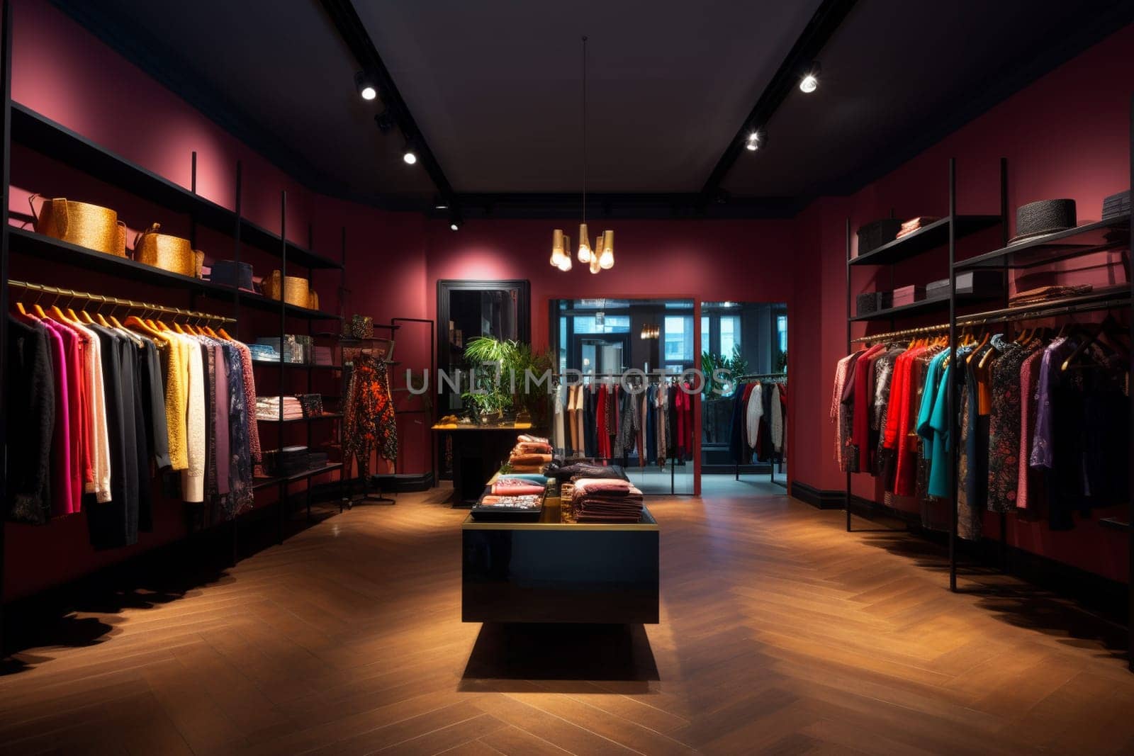 In the heart of a trendy shopping district, this chic boutique stands out as a symbol of style and luxury. With its carefully curated selection of high-end products and attention to detail in its decor and presentation, it draws in customers from around the world. (generative AI)