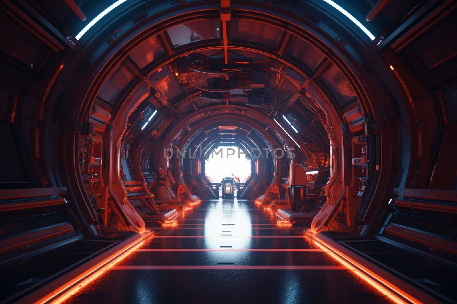 In a futuristic spaceport, spacecraft of all kinds launch into the stars to explore and conquer new worlds. The energy and excitement is palpable, as astronauts and spacefaring adventurers embark on epic journeys through the cosmos in search of new life, new resources, and new frontiers of human achievement. (generative AI)