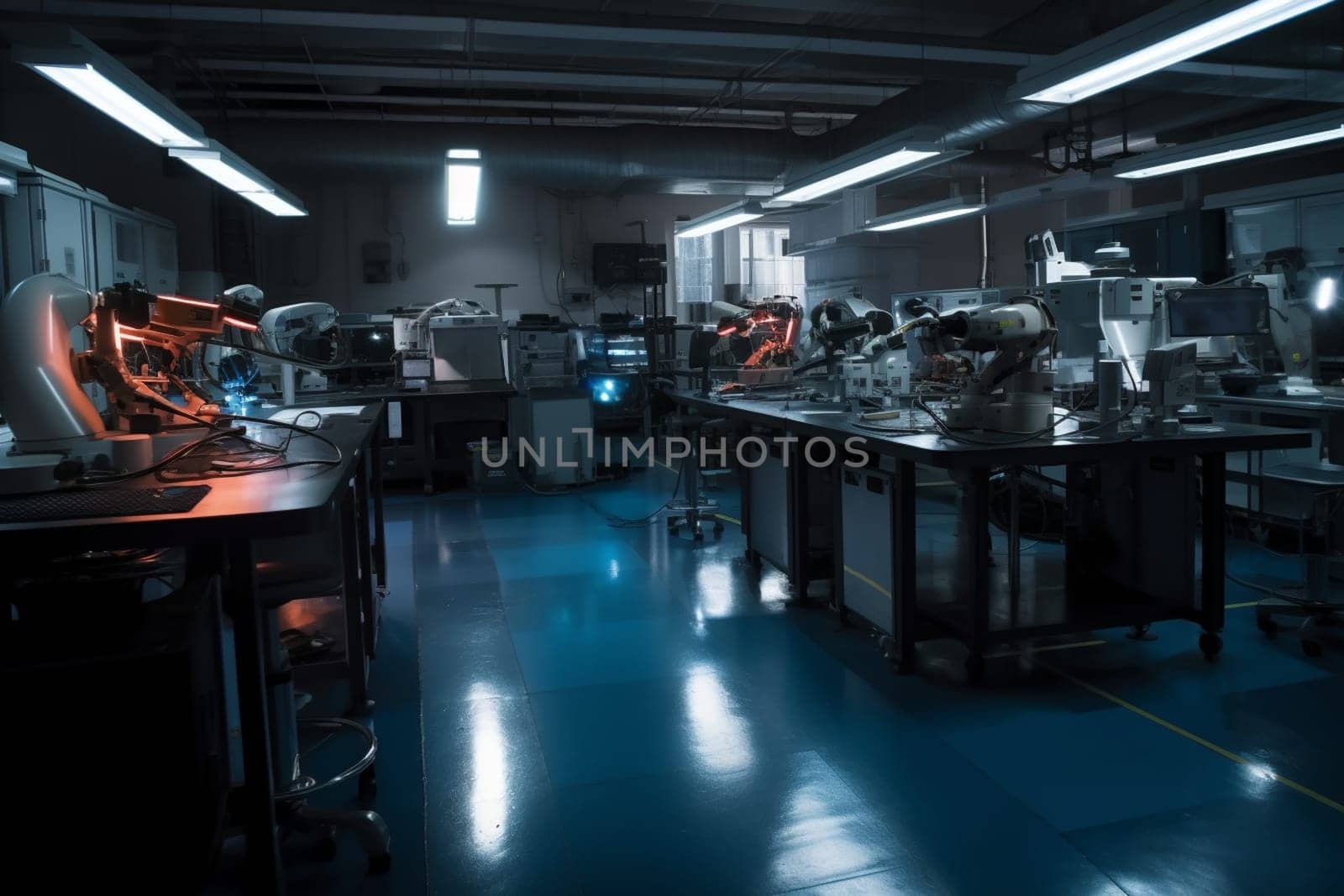 The field of robotics represents the cutting edge of innovation and programming, and this research lab is at the forefront of that field. Engineers and technicians work tirelessly to create intelligent machines that can make our lives easier and more efficient, and visitors leave in awe of the sheer brilliance of these creations. (generative AI)