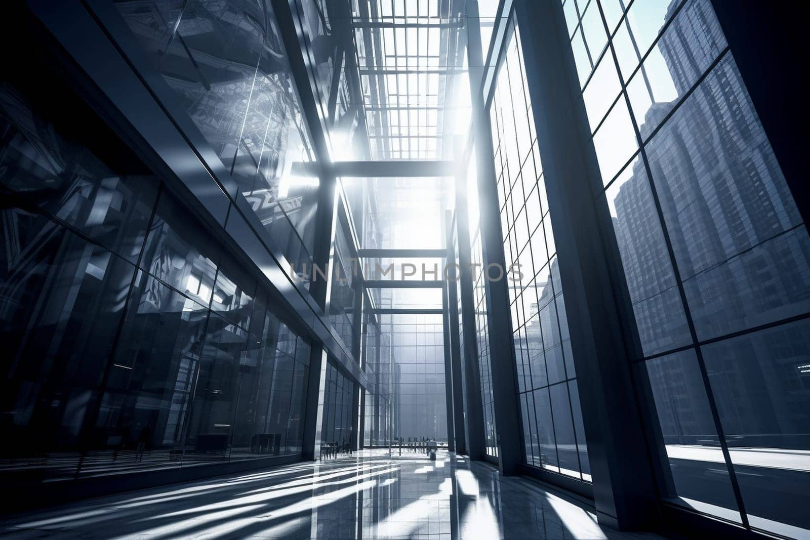 As the engines of finance turn day and night, this world-class financial center provides the infrastructure and expertise needed to manage the wealth and assets of the world's most successful individuals and institutions. The environment is one of efficiency, professionalism, and discretion, as bankers and investors work tirelessly to provide the best returns for their clients. (generative AI)
