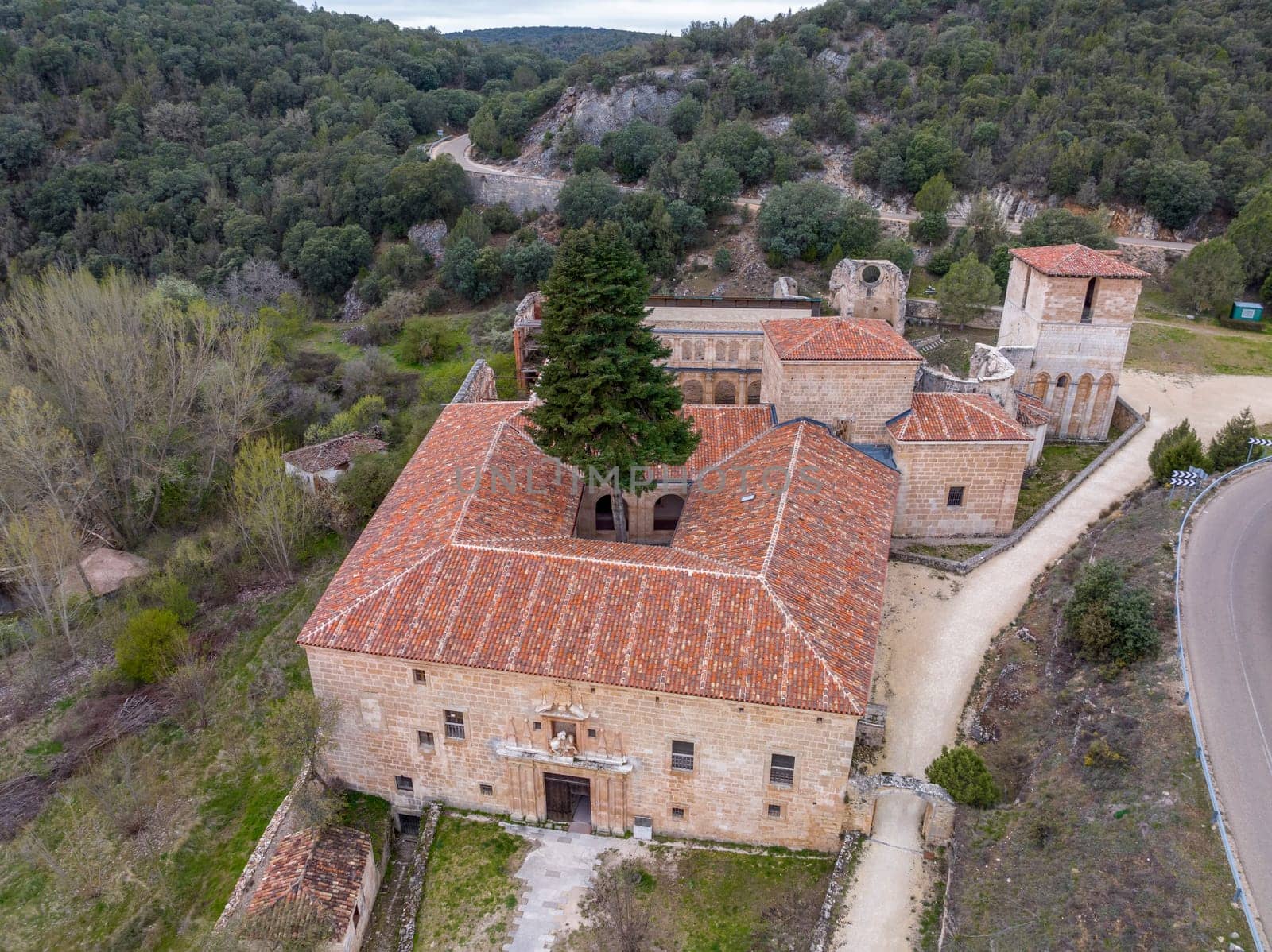Monastery of San Pedro de Arlanza in Covarrubias Burgos Spain