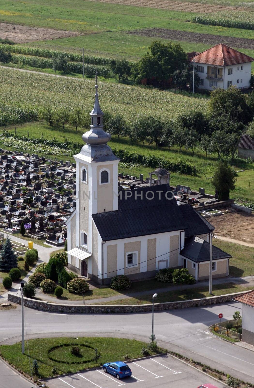 Parish Church of St. Martin in Hrnetic, Karlovac, Croatia