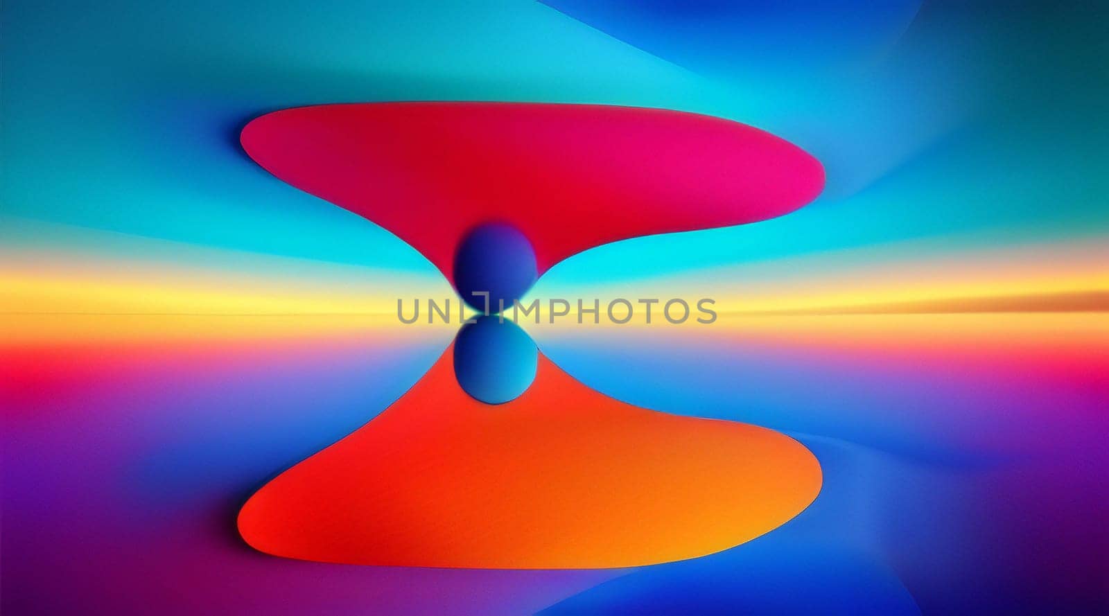 abstract colorful background with a drop of water on a colored background