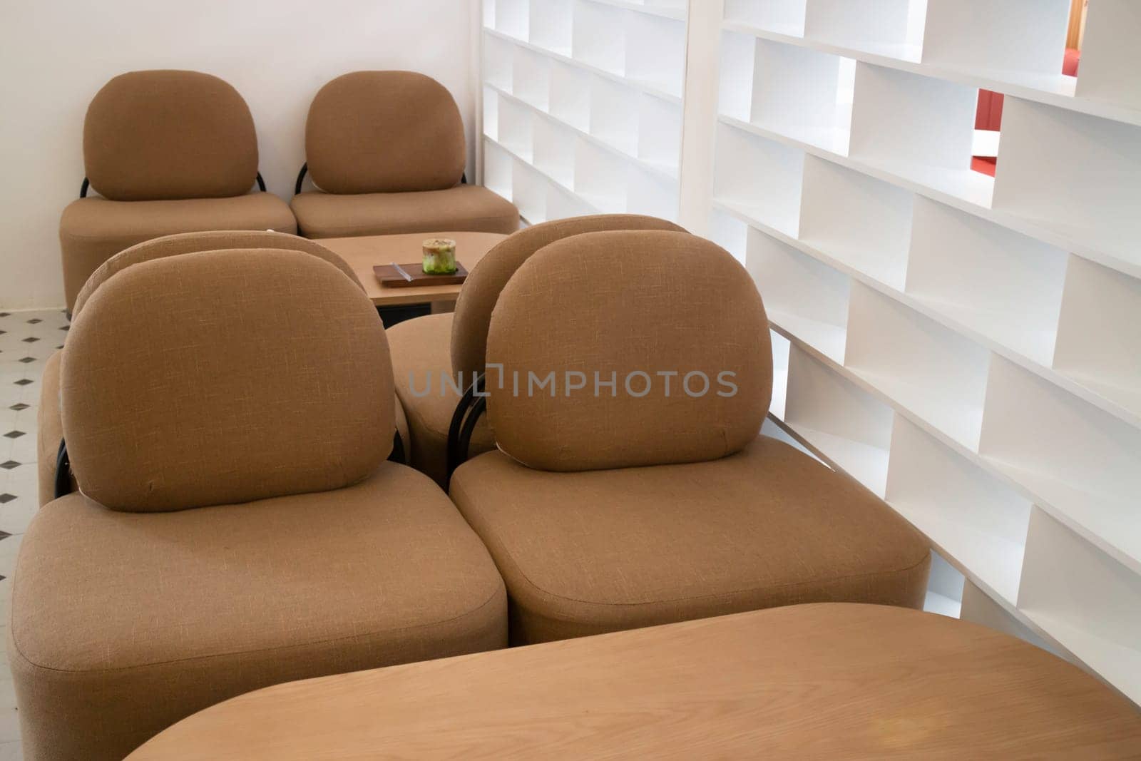 Loft modern black room interior, stock photo
