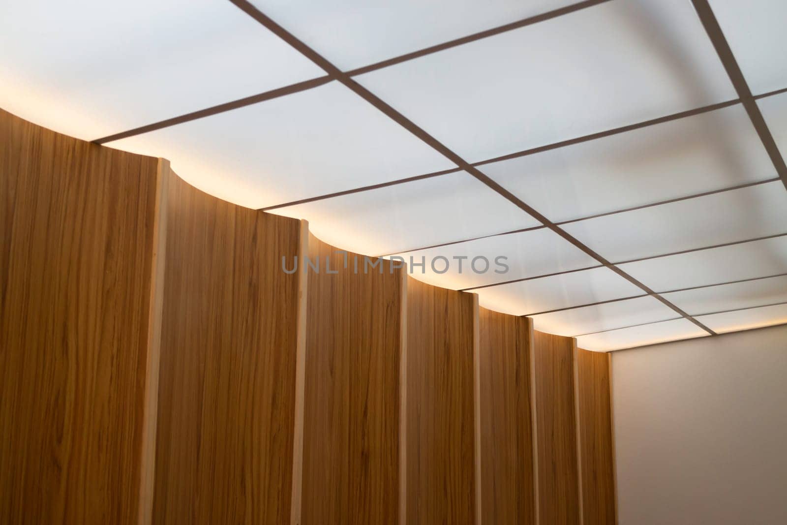 Loft modern black room interior, stock photo