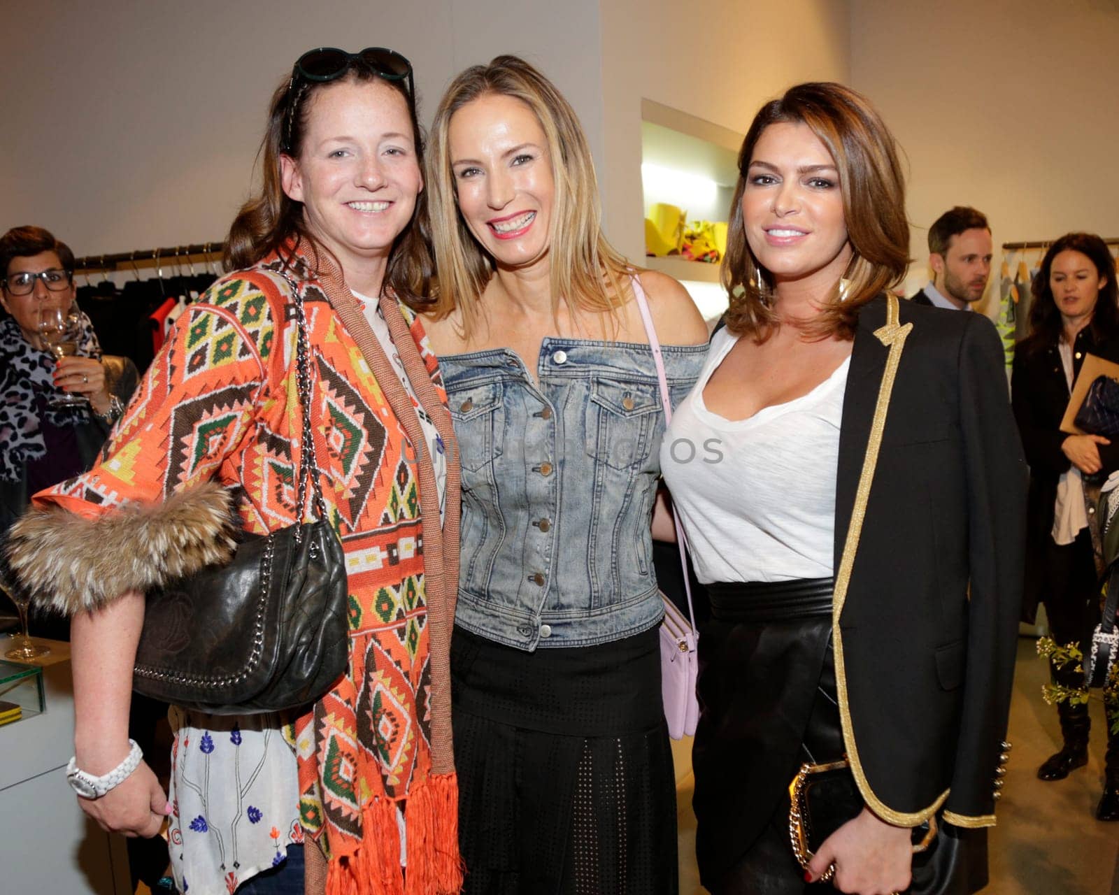 Jenny Falckenberg,Kathrin Bruss and Sabia Boulahrouz at Petra Teufel Fashion Night
