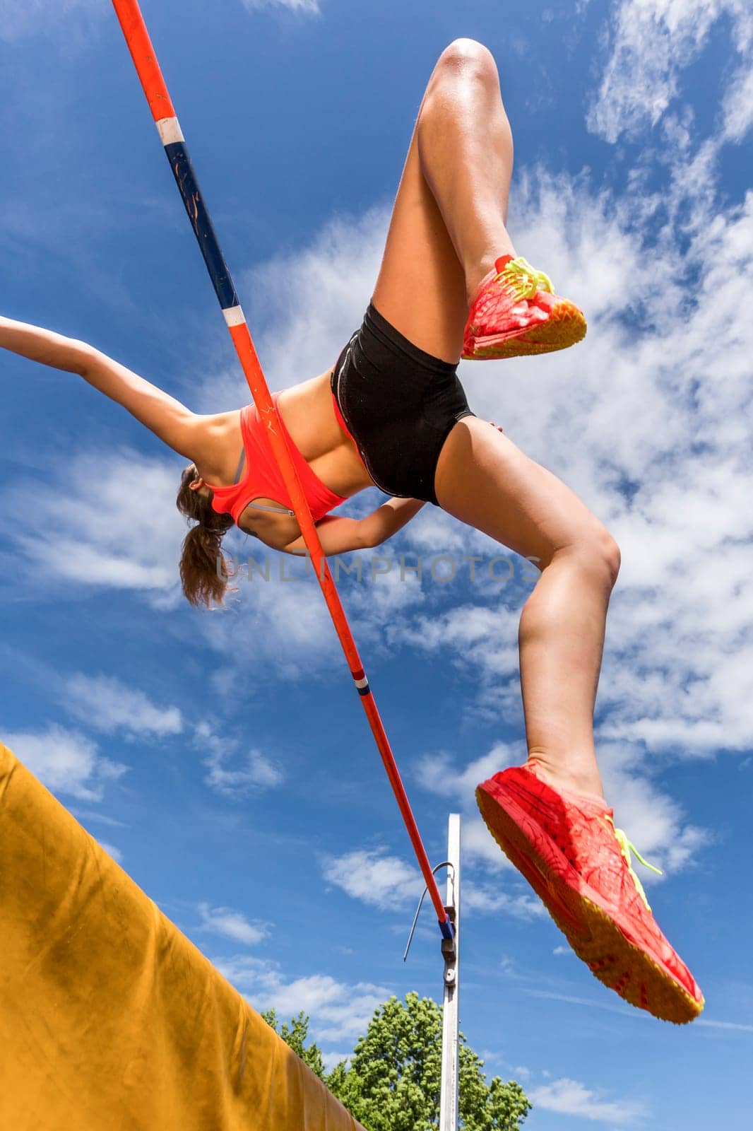 High jump in athletics