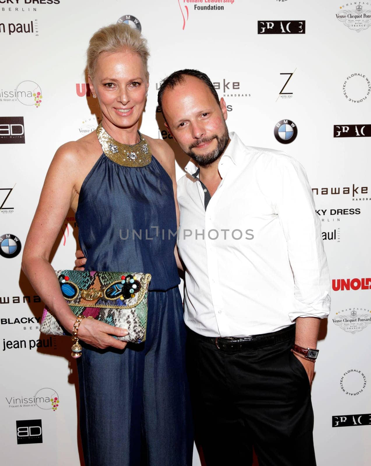 Petra von Bremen und Alexander Franke,.Wanawake Ladies Dinner im Restaurant Grace im Hotel Zoo Berlin