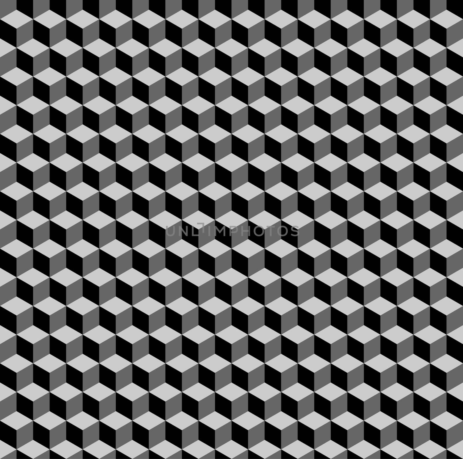 illustration of seamless background with colored optical illusion