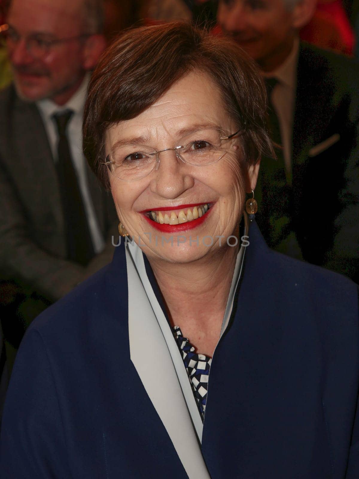 Doris Schmidauer, Ehefrau von Alexander Van der Bellen Bundespräsident der Republik Österreich beim Besuch auf der Leipziger Buchmesse am 27.04.2023