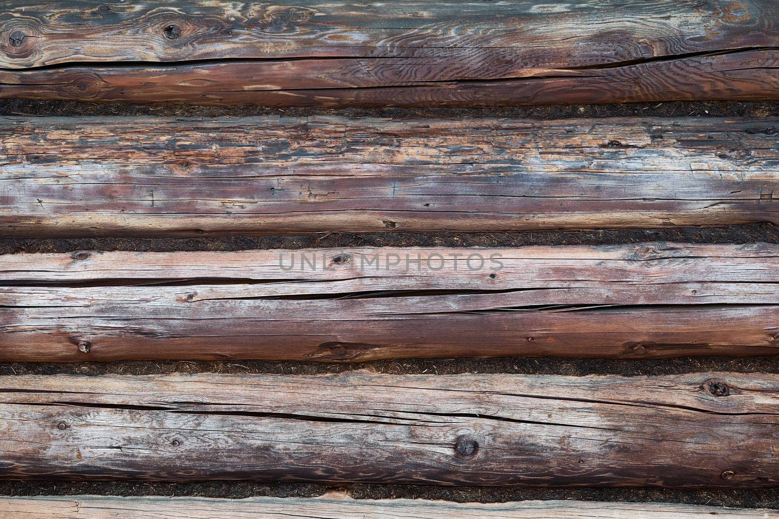 Old rustic rough wood background. Old house wall. Vintage backdrop. Wood planks. Wooden texture background. Old surface