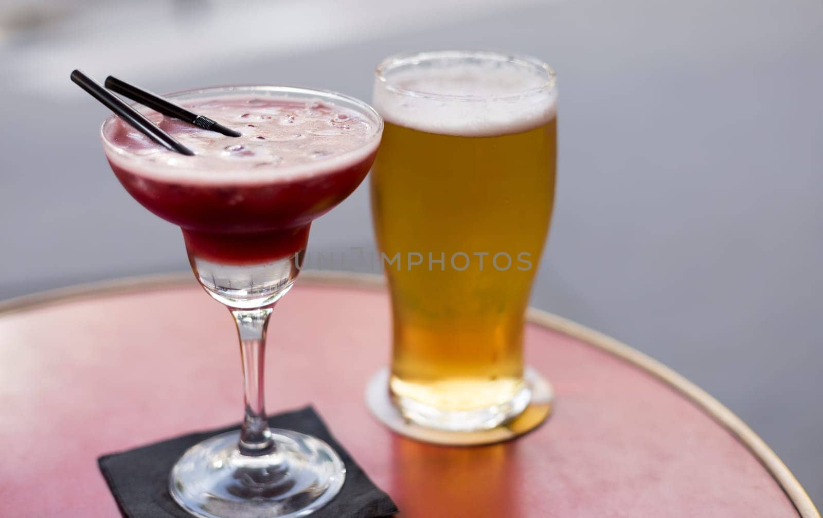 StrawberryDaiquiri and a Beer