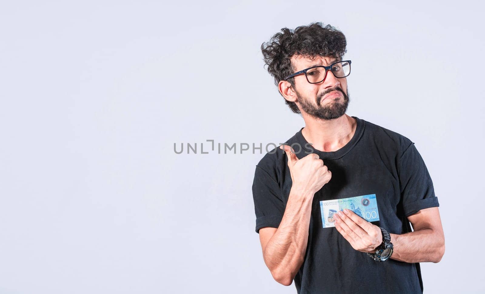 Man holding a banknote with thumb up. Person holding a ticket with thumbs up, People holding a ticket with ok thumb