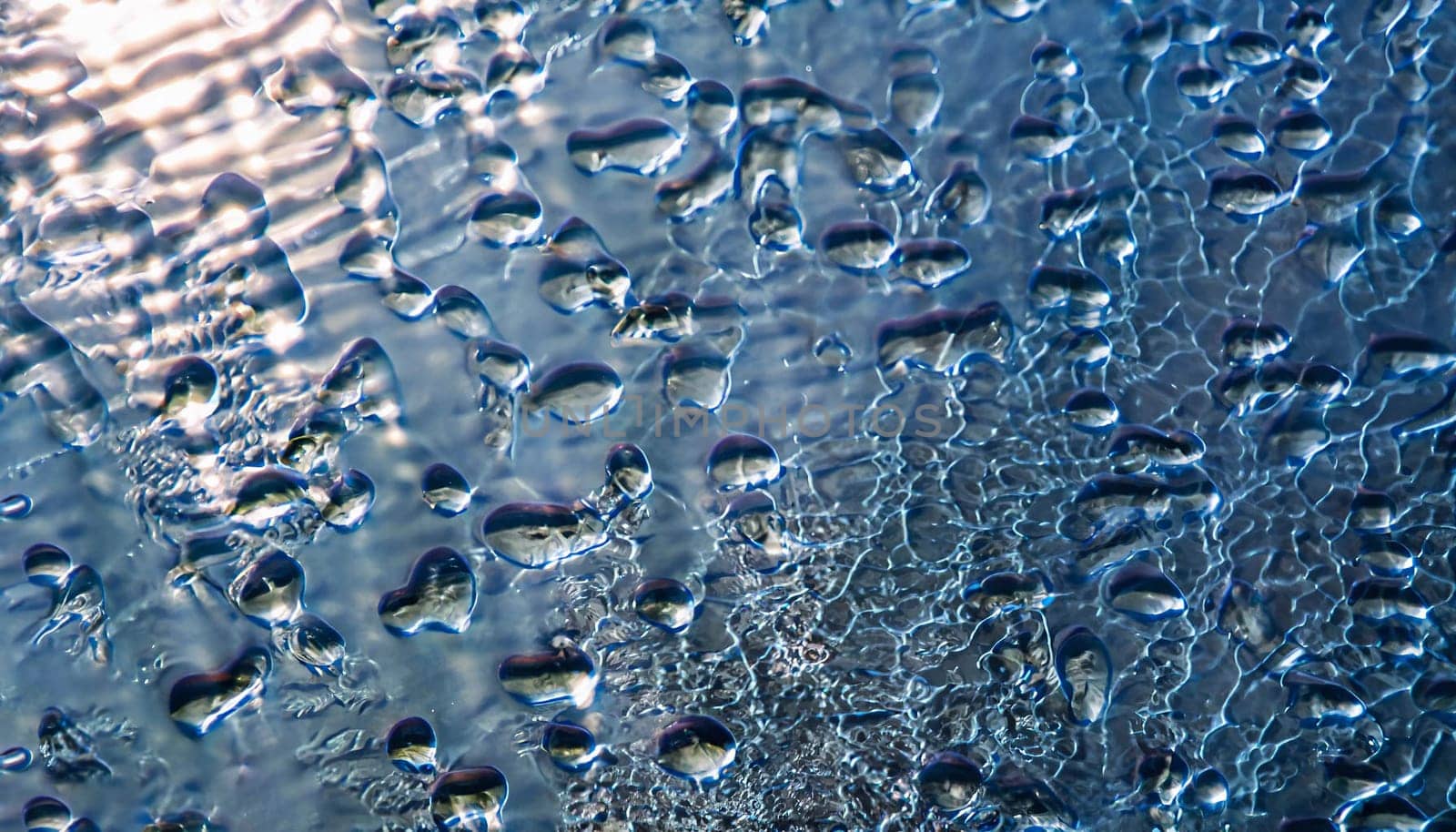 Abstract background blue sea water