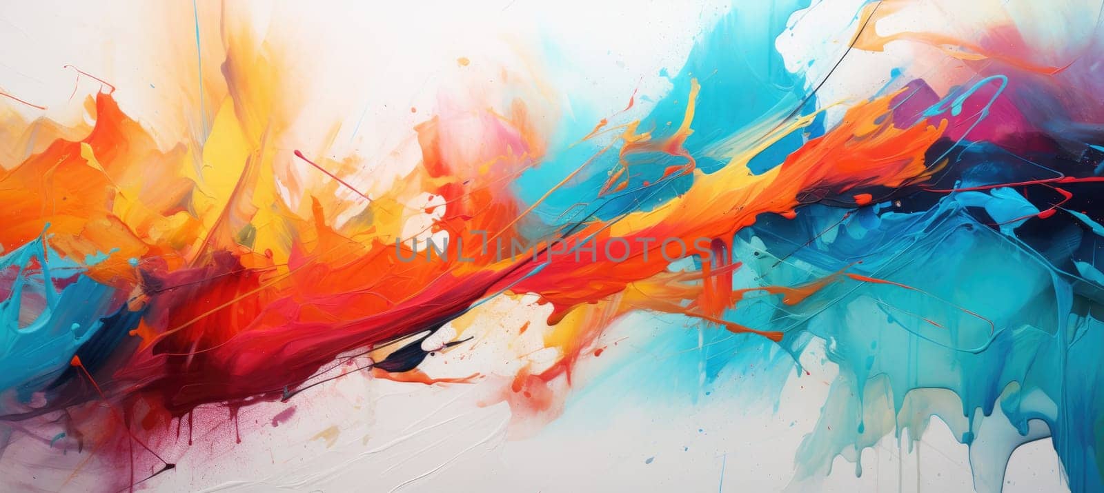 Abstract colorful background. Generative AI