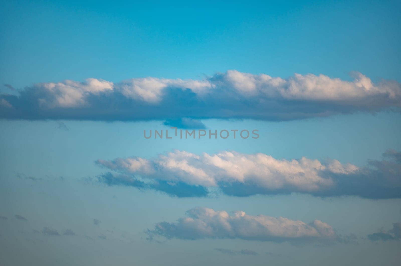 Clouds on the blue sky