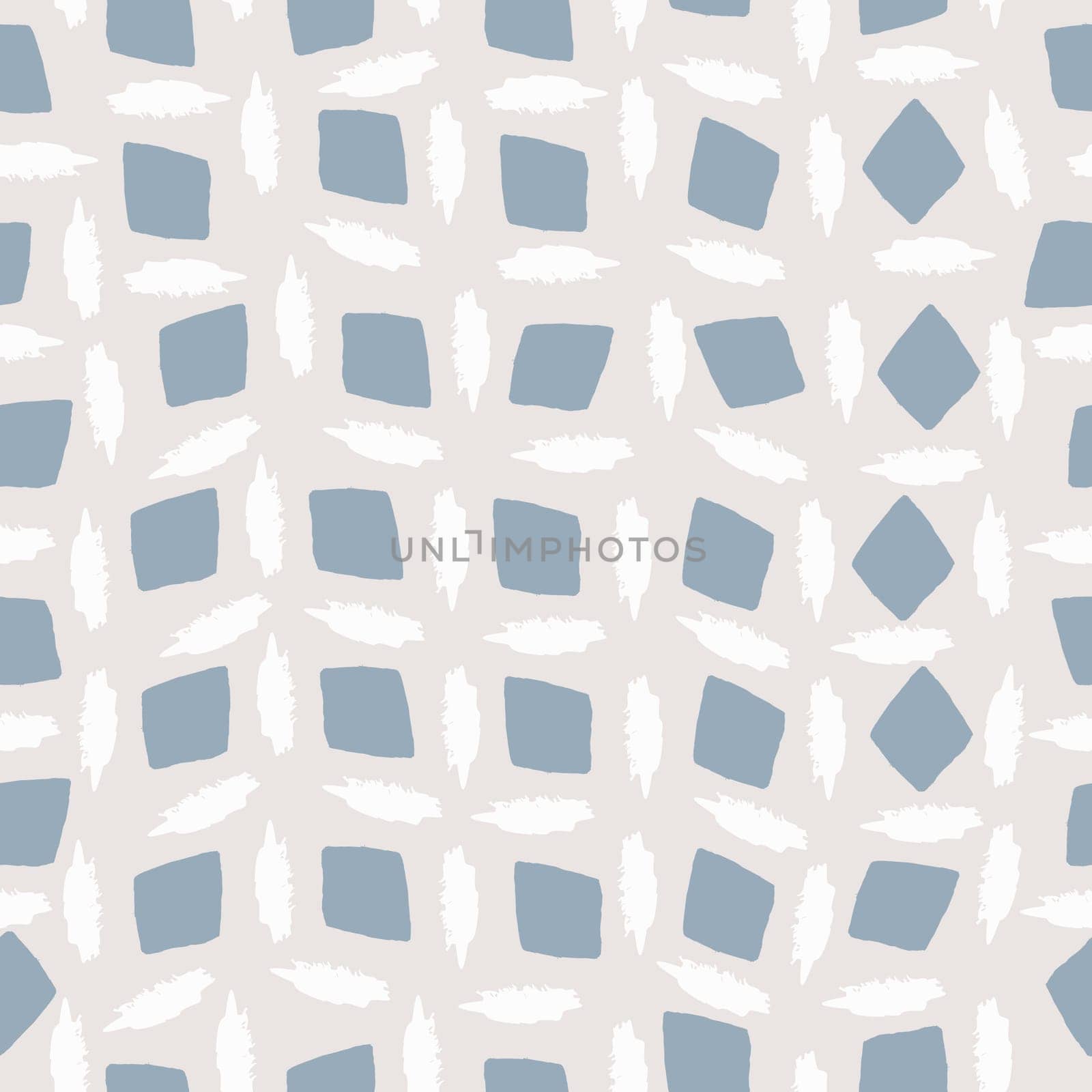 Vector multicolor seamless pattern from blots. Free form abstract spots