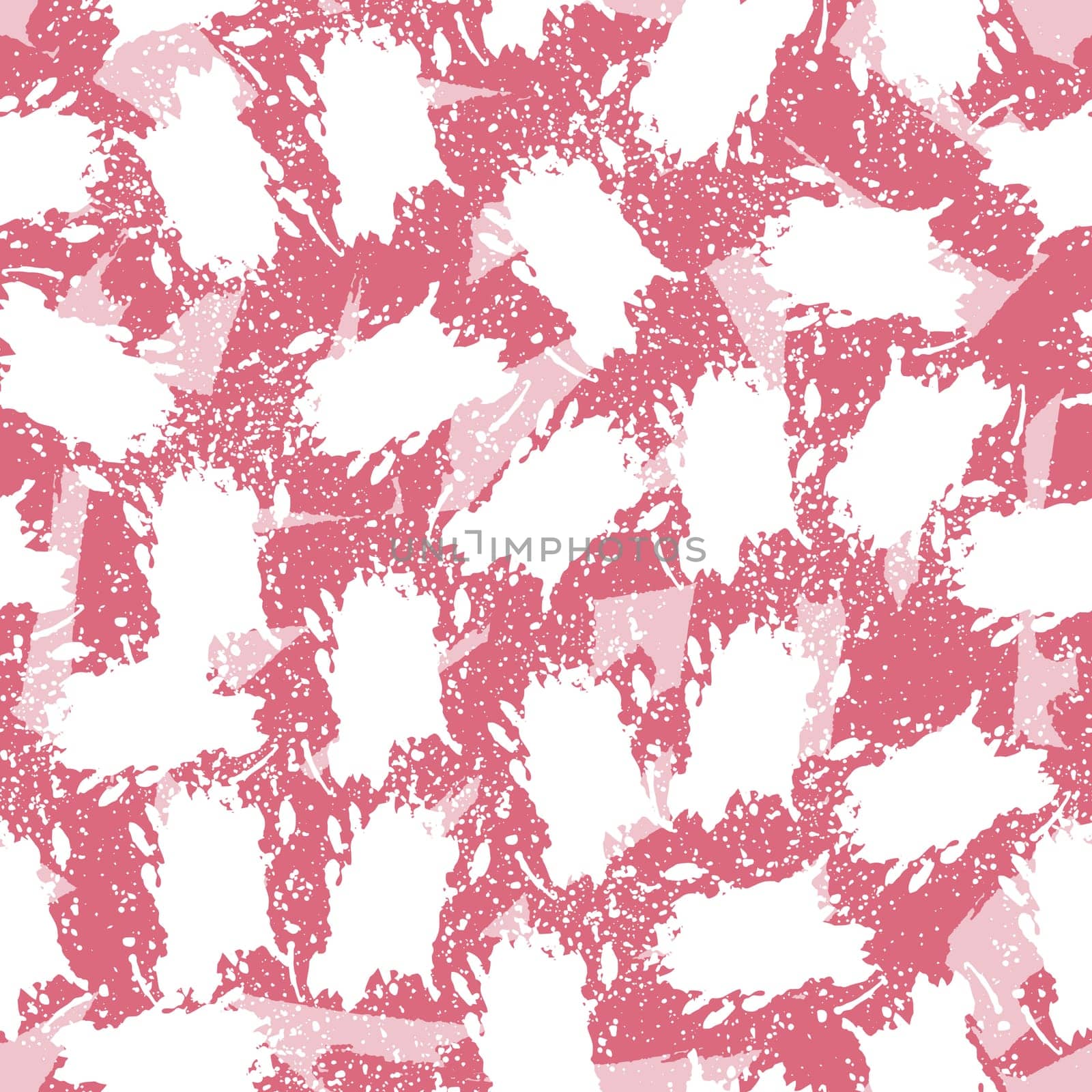 Vector multicolor seamless pattern from blots. Free form abstract spots. Design for textile, wallpaper, wrapping paper.