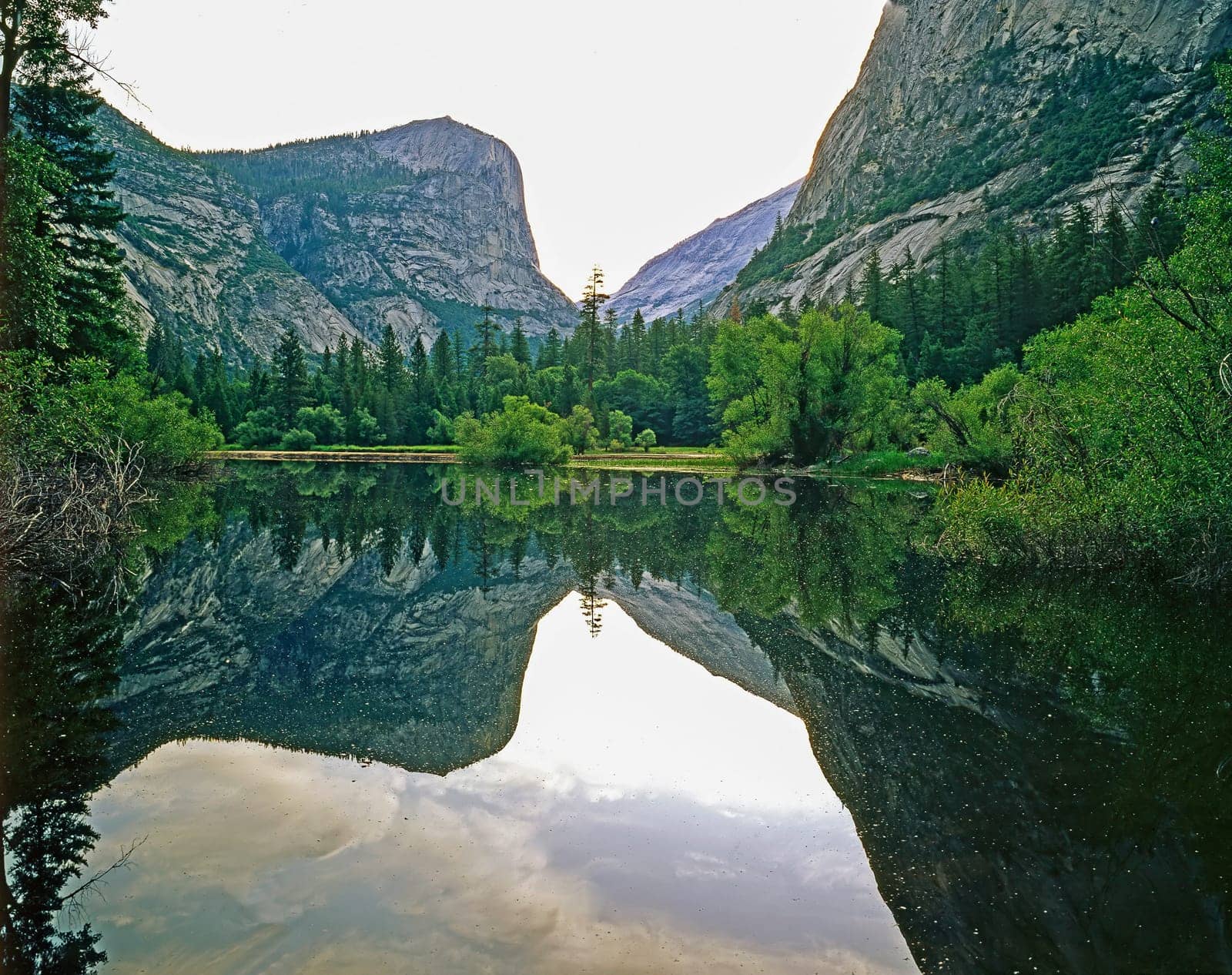 Mirror Lake in Yosemite National Park, California