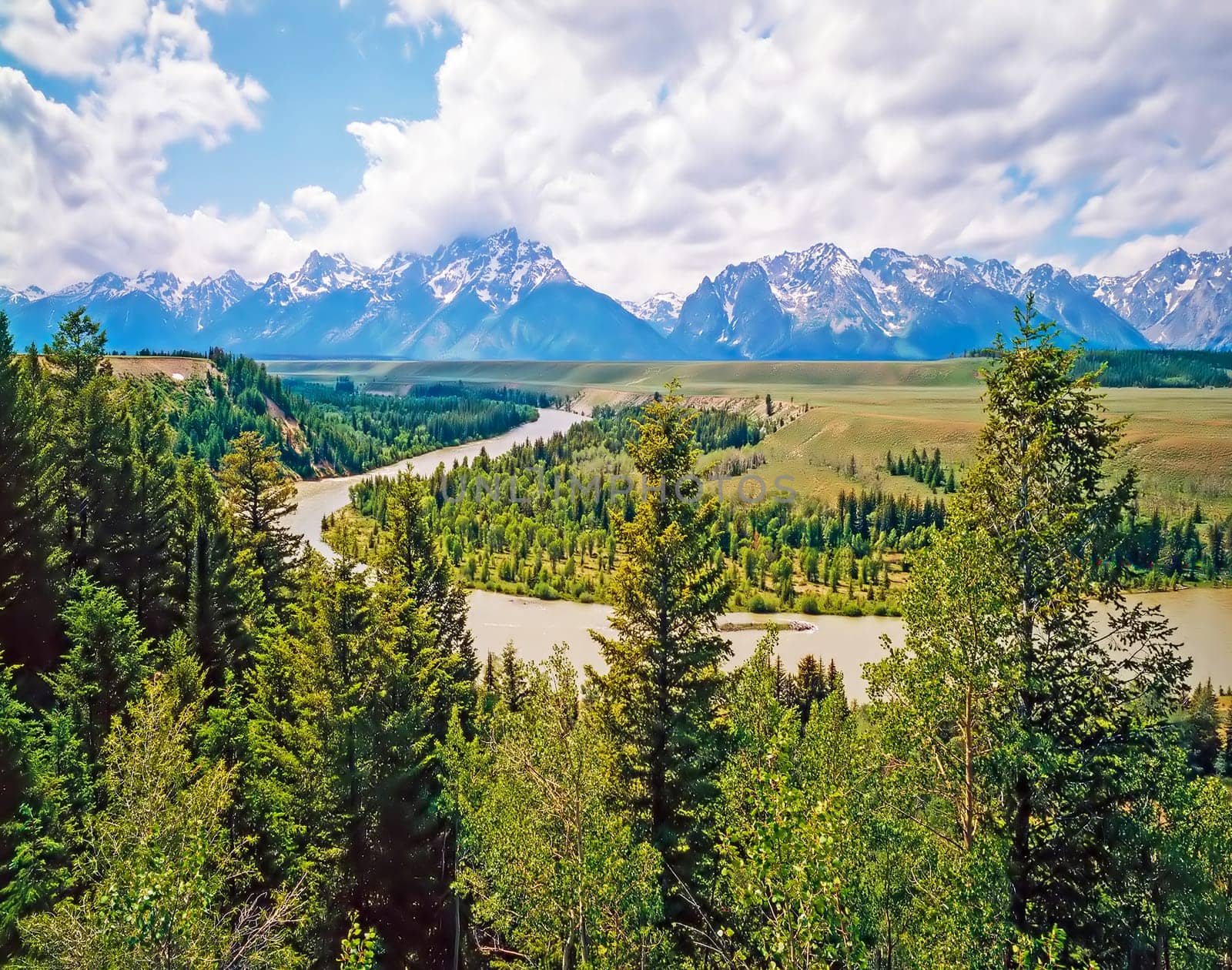 Grand Teton and Snake River, Wyoming
