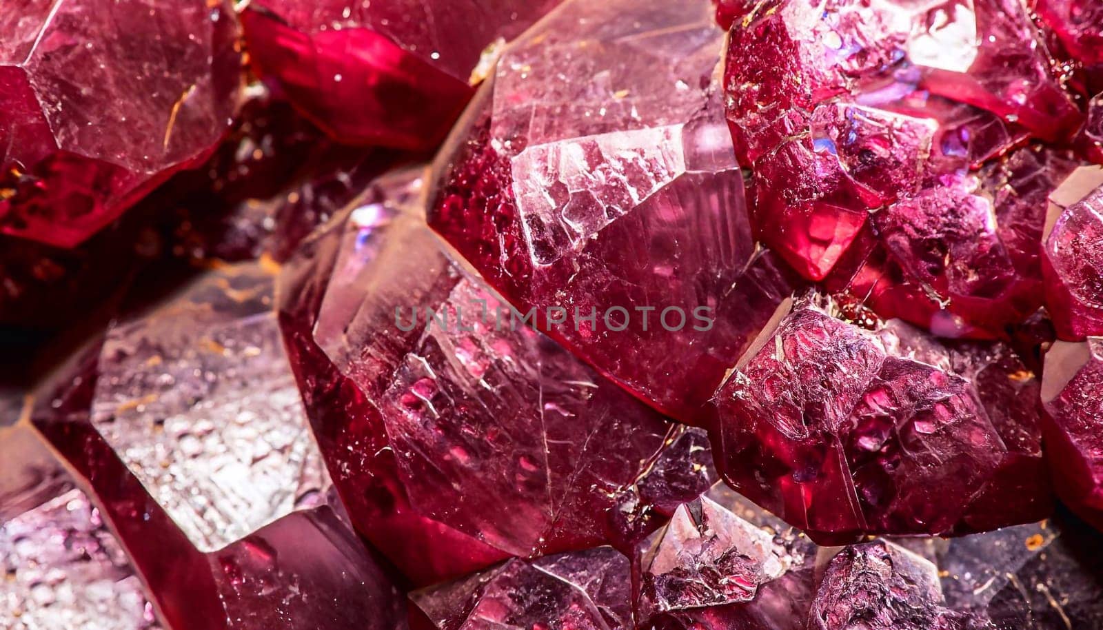 Inside of amathyst quartz geode. aquamarine natural quartz blue gem geological crystals texture background. vertical photo