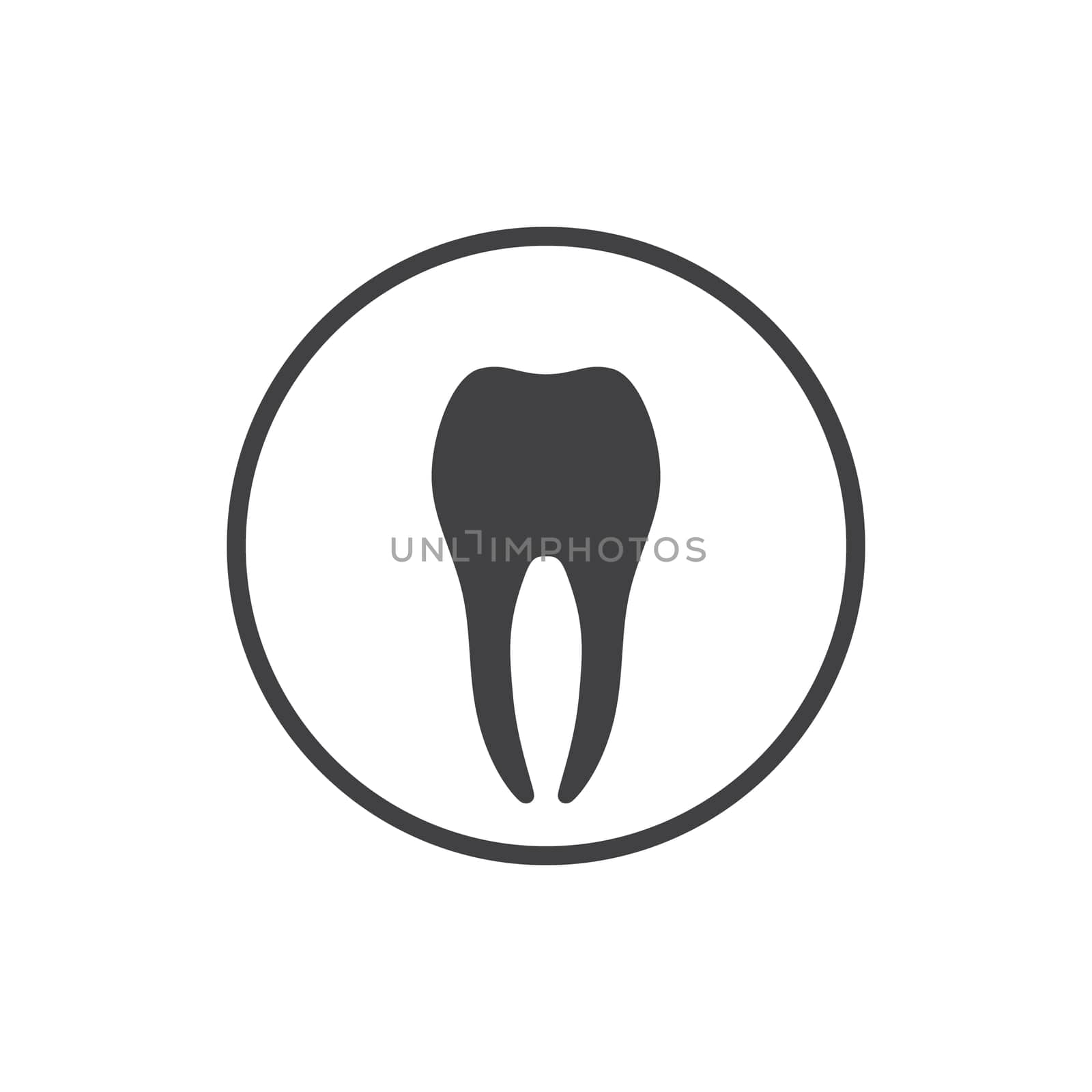 Tooth icon vector illustration