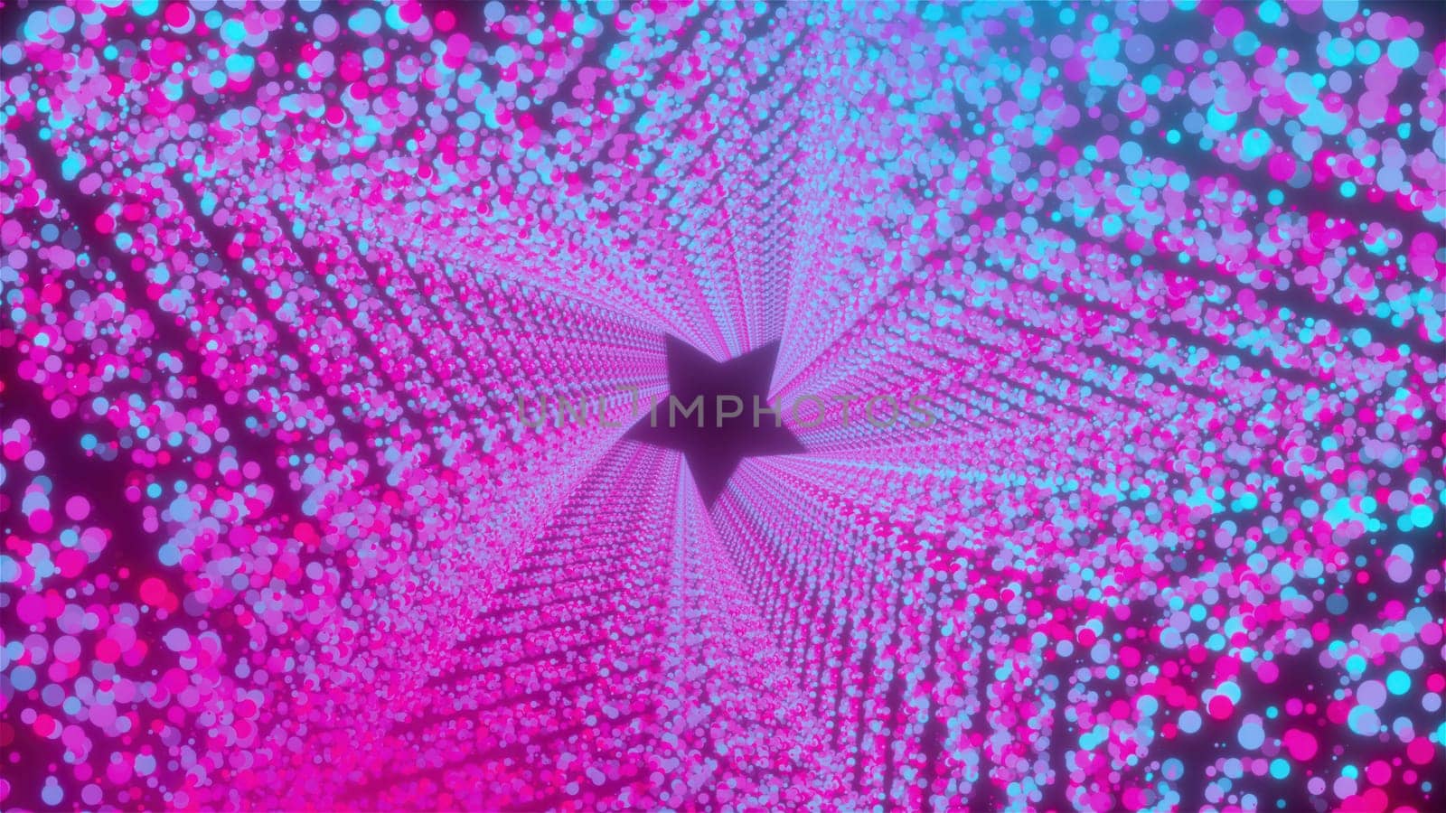 Star tunnel with particles. Computer generated 3d render,Star tunnel with particles. Computer generated 3d render