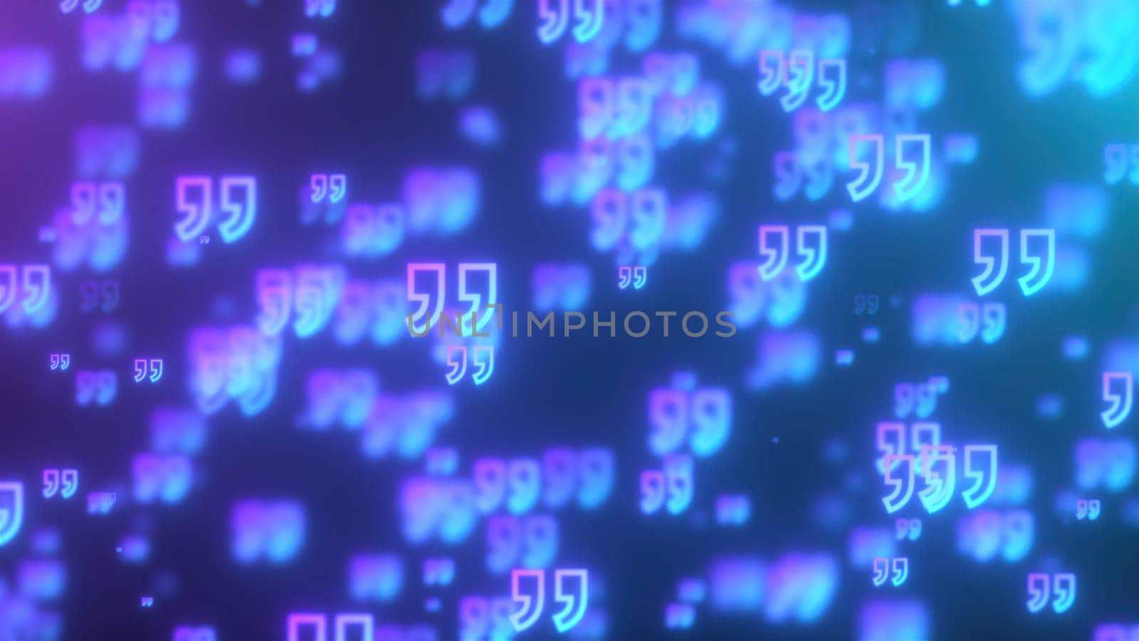 Glowing quote icons. Computer generated 3d render,Glowing quote icons. Computer generated 3d render