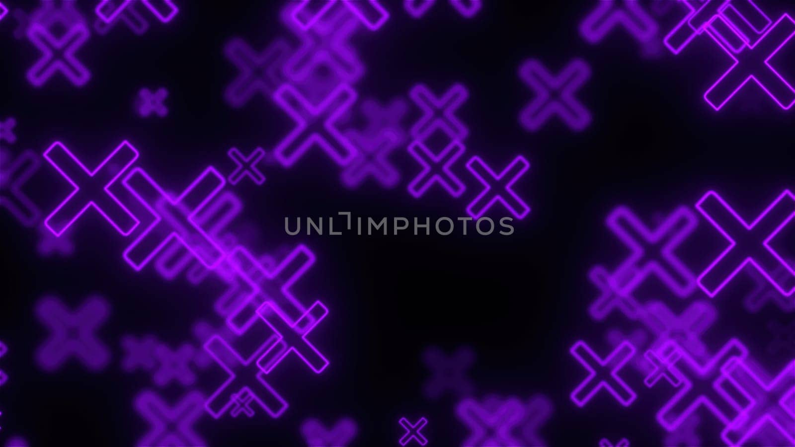 Glowing Cross Marks. Computer generated 3d render,Glowing Cross Marks. Computer generated 3d render