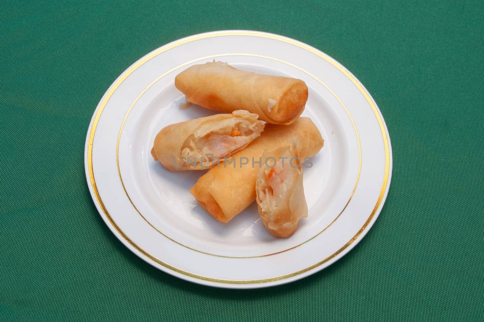 Delicious Chinese dish known as egg rolls