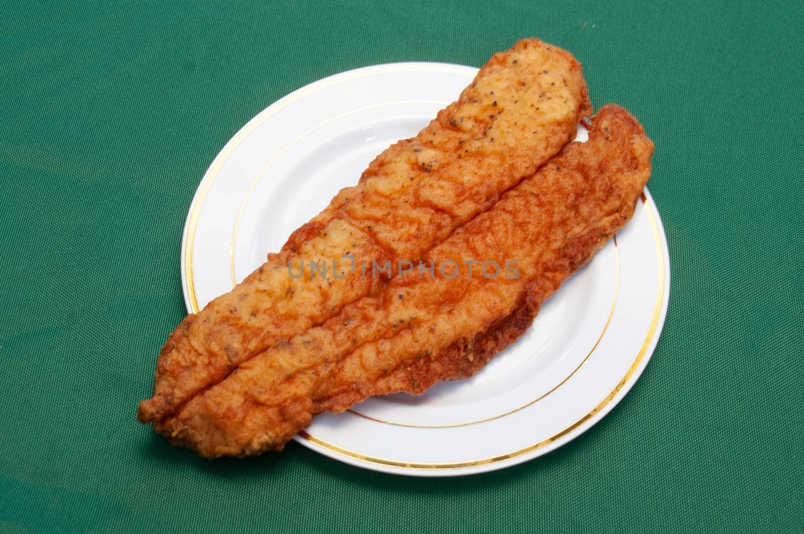 Delicious traditional cuisine known best as fried fish