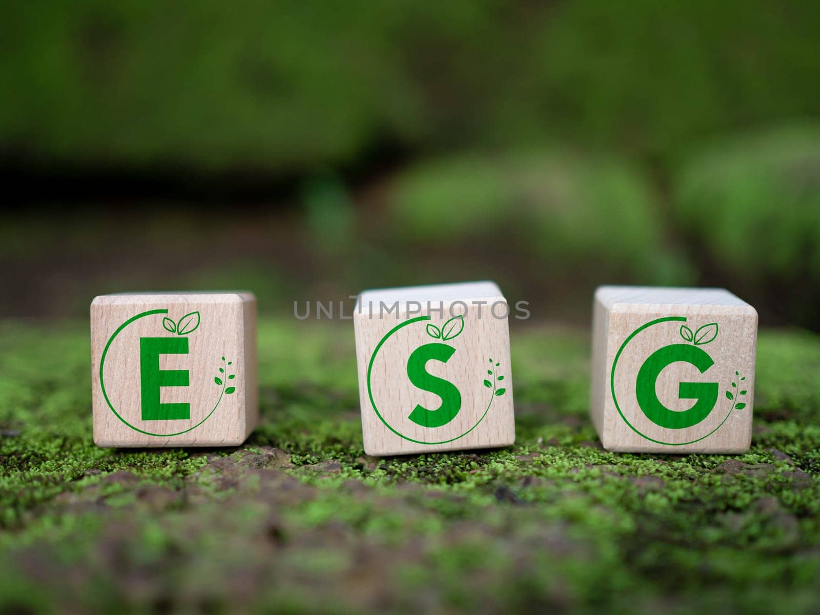 ESG concept for environment, society and governance in sustainable. business responsible environmental.