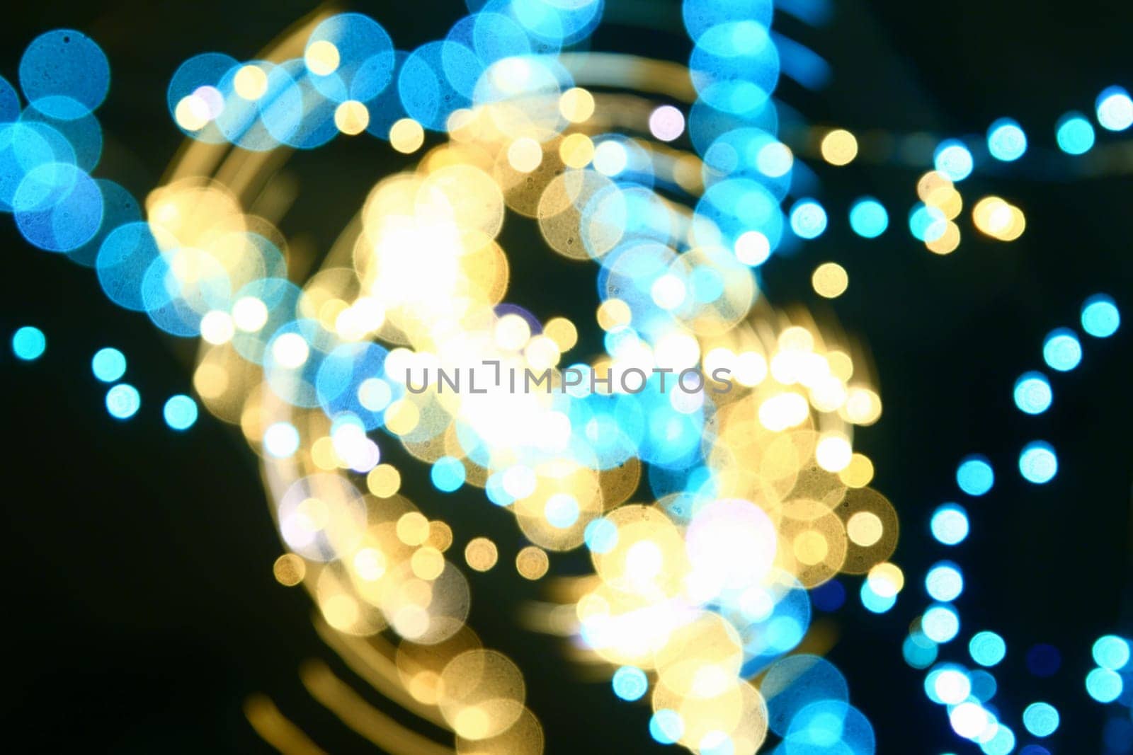 speed motion bokeh - abstract blurred background