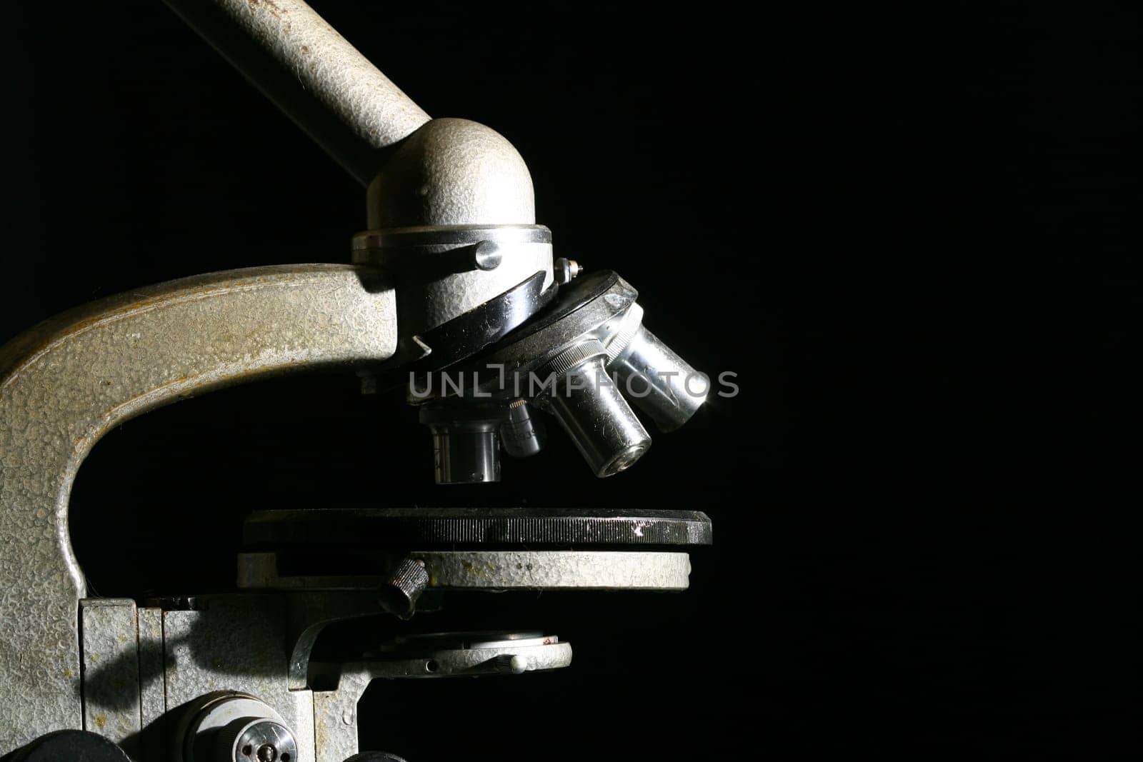 microscope macro close up - science background