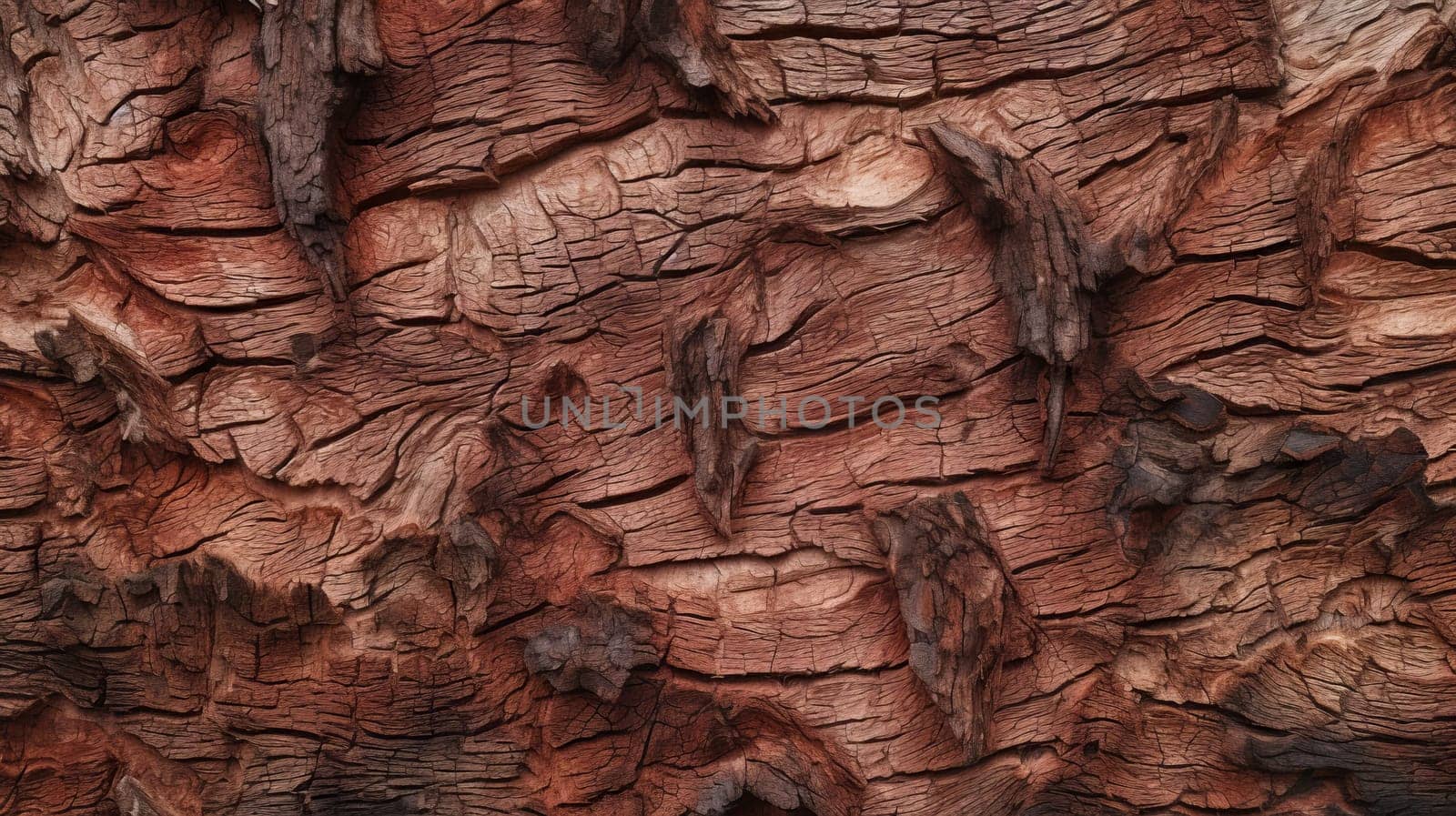 A close up of the bark of a tree
