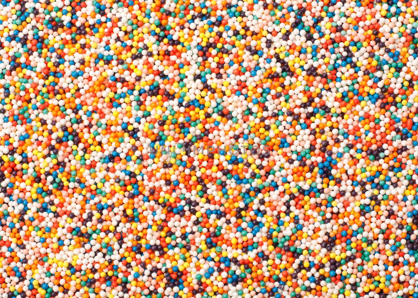 multicoloured texture confectionery balls