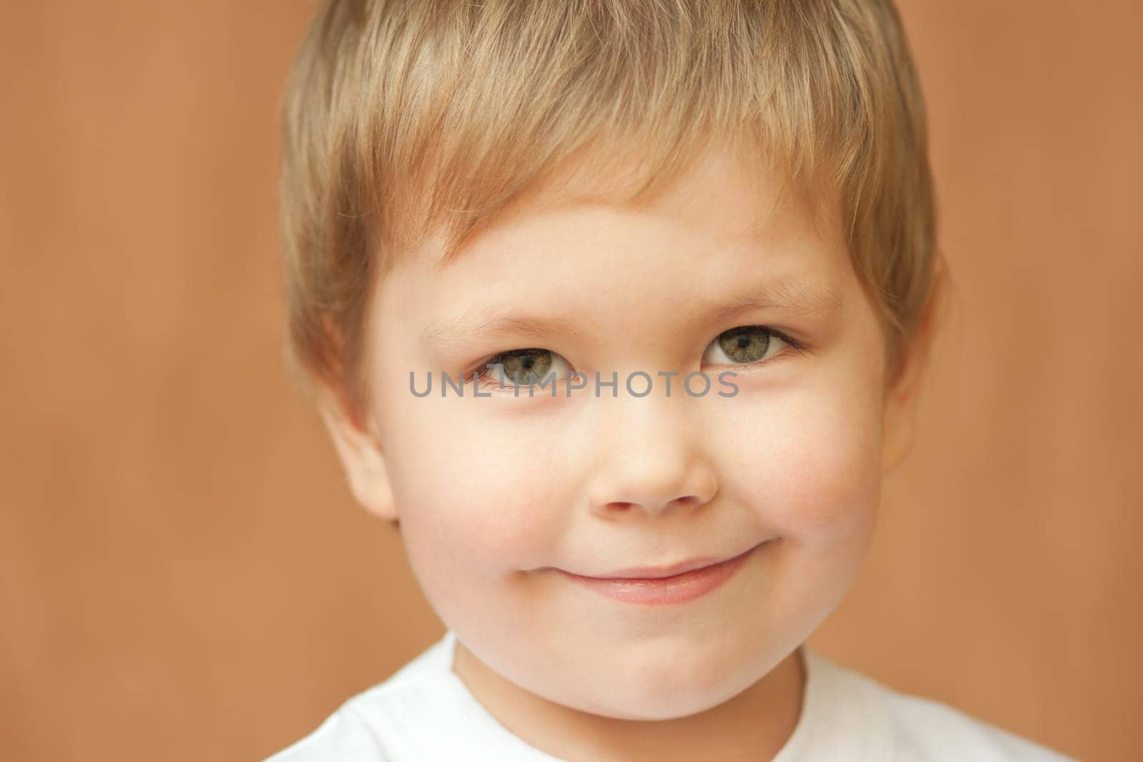 smiling child portrait