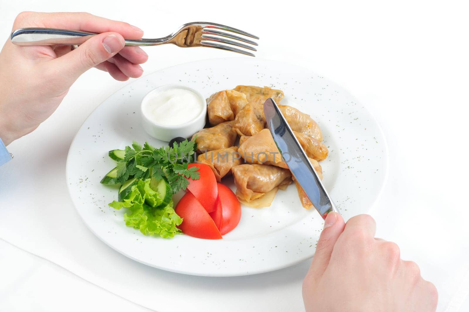 man eating good served healthy breakfast