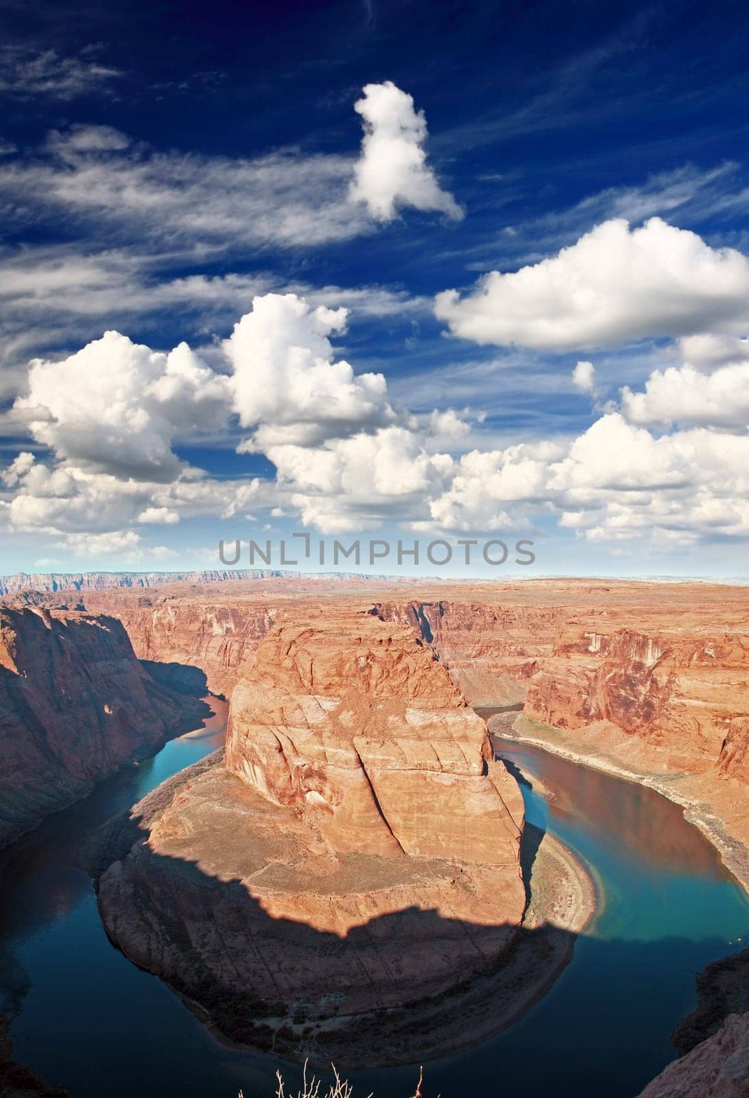 The Horseshoe Bend in Page Arizona
