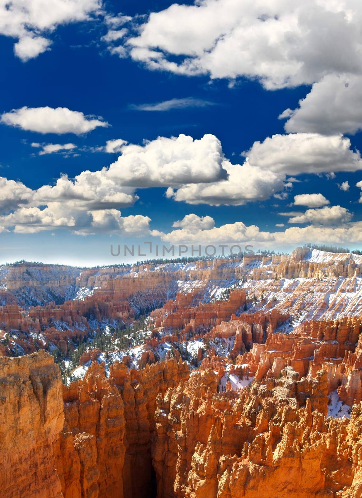 The Bryce Canyon National Park in Utah USA