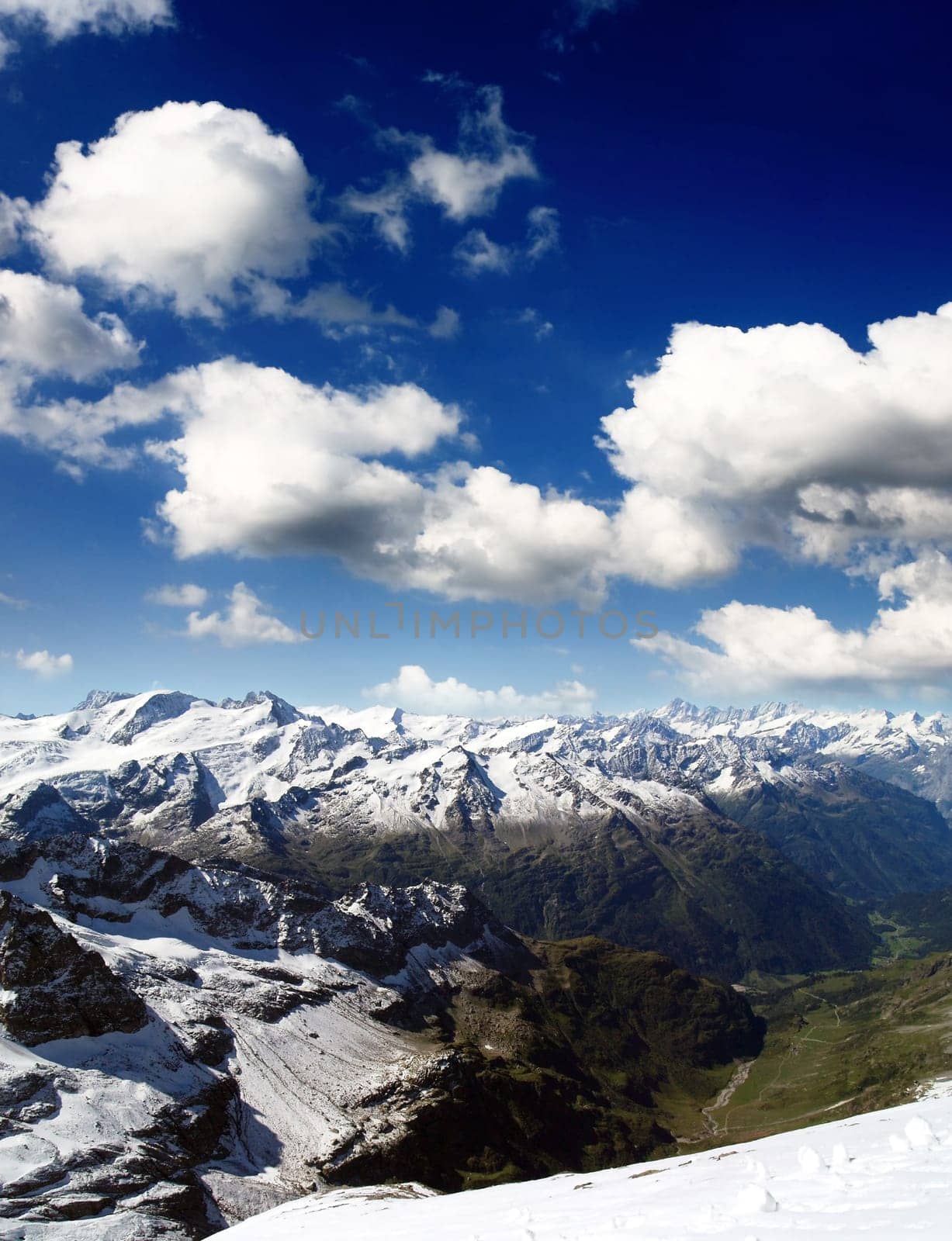 titlis snow covered mountain landscape near luzern switzerland
