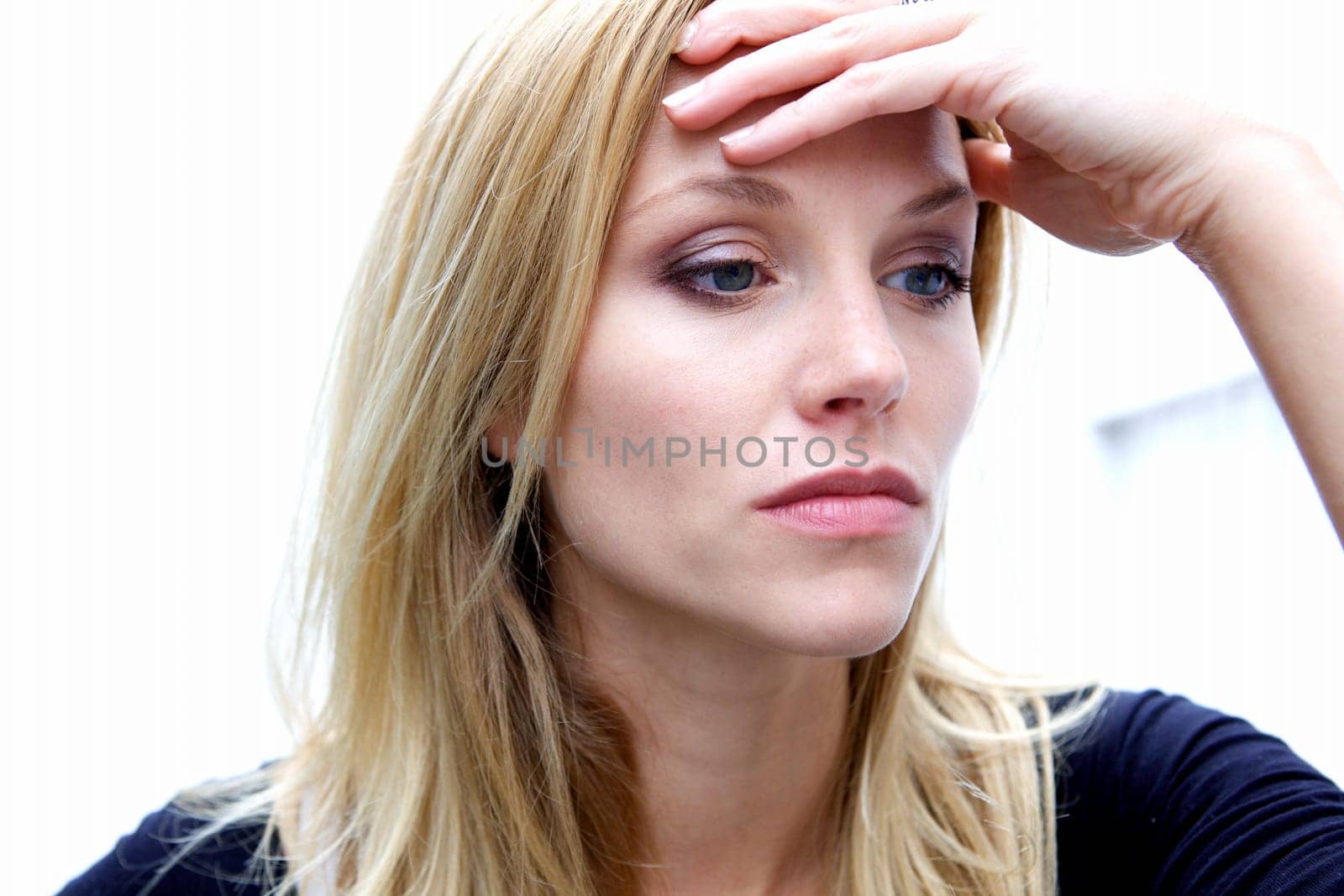 Unhappy Depressed Woman