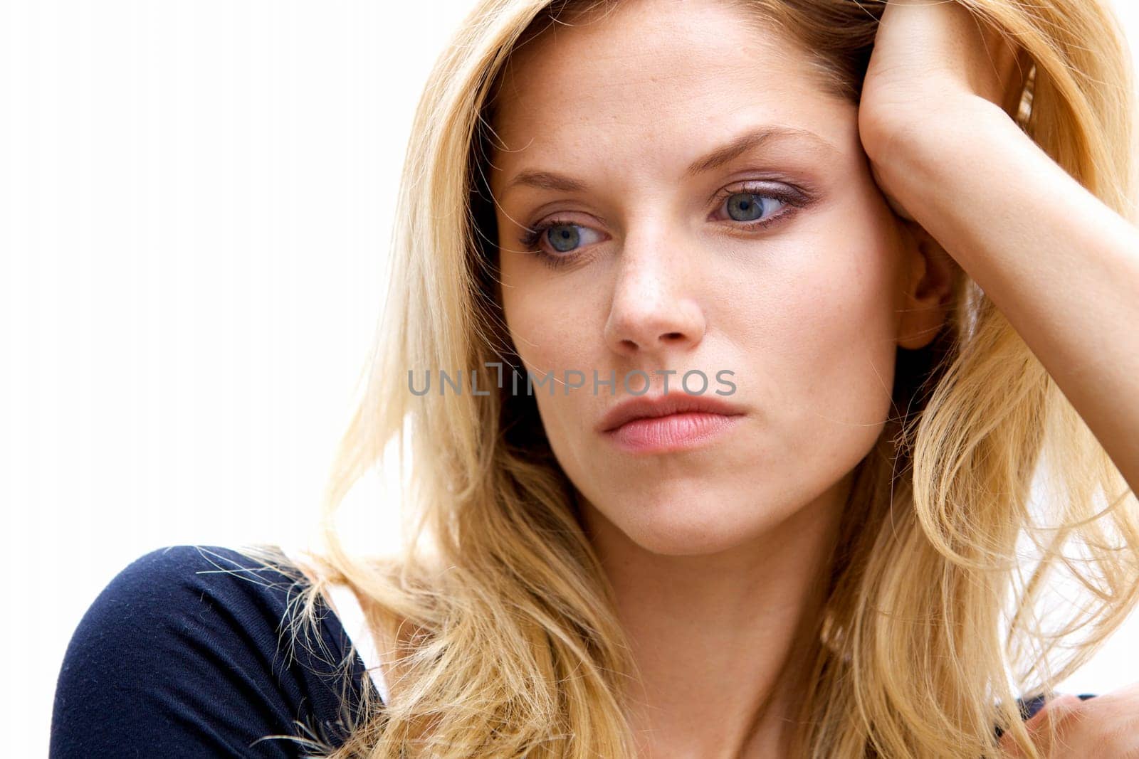 Unhappy Depressed Woman