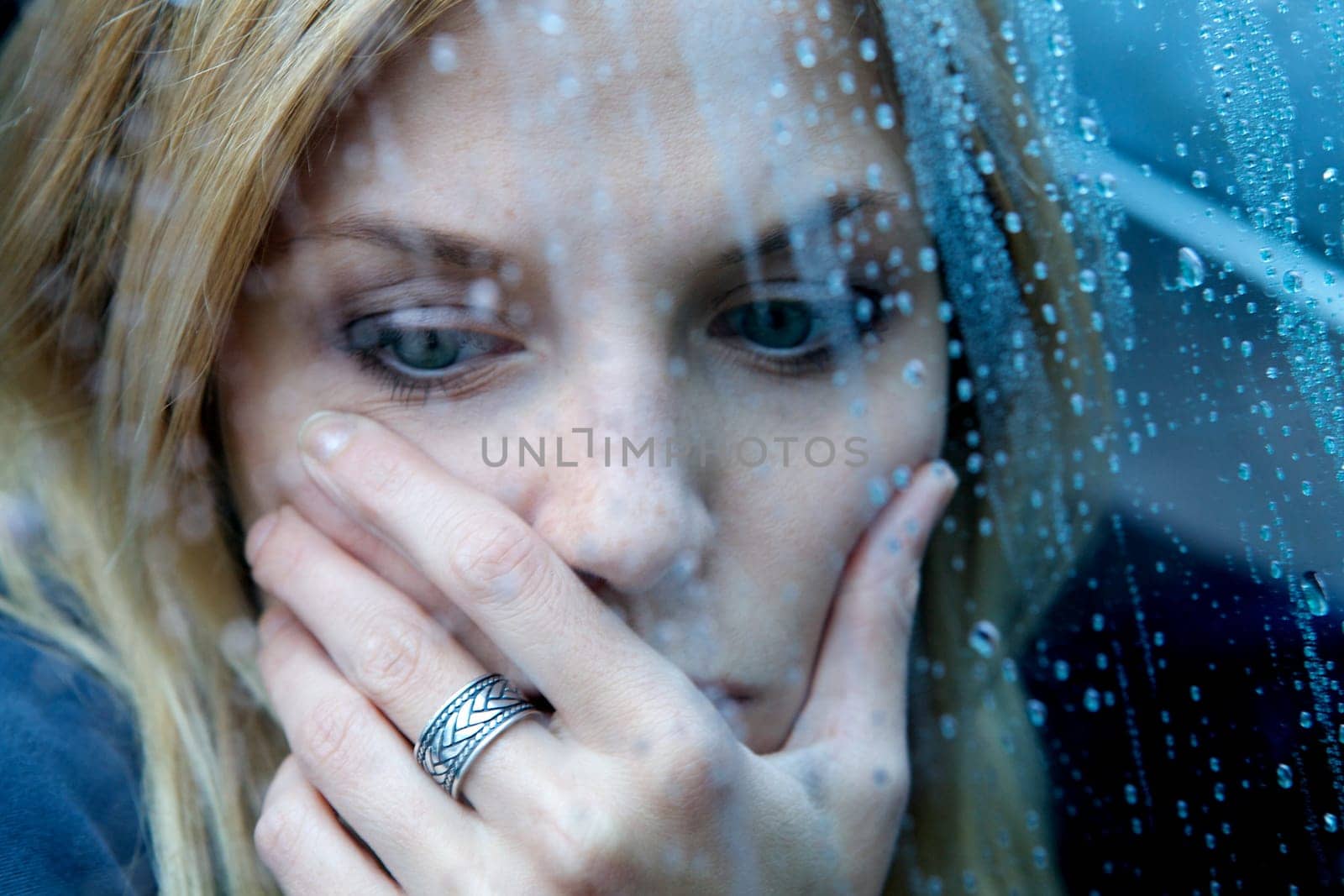 Unhappy Depressed Woman