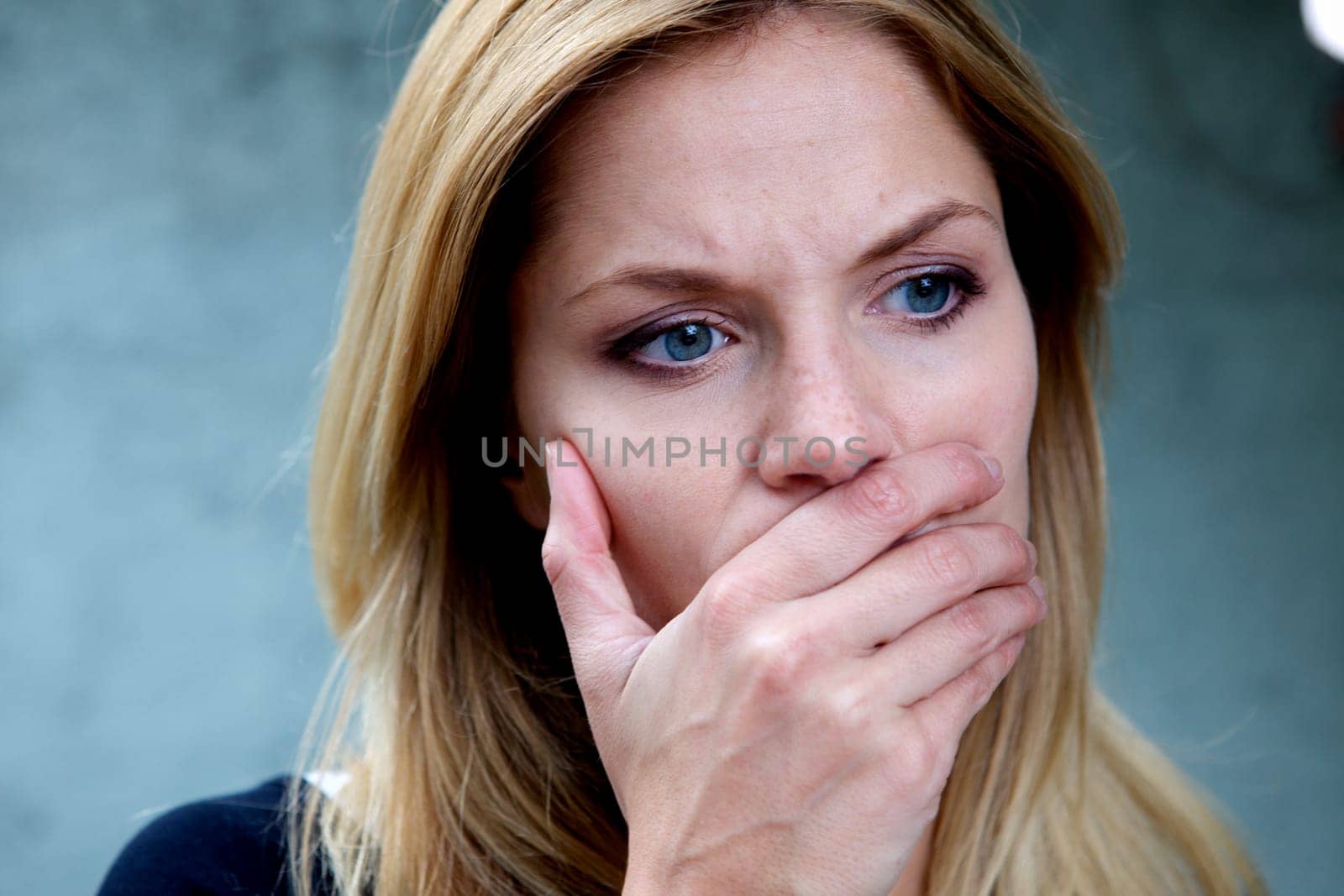 Unhappy Depressed Woman