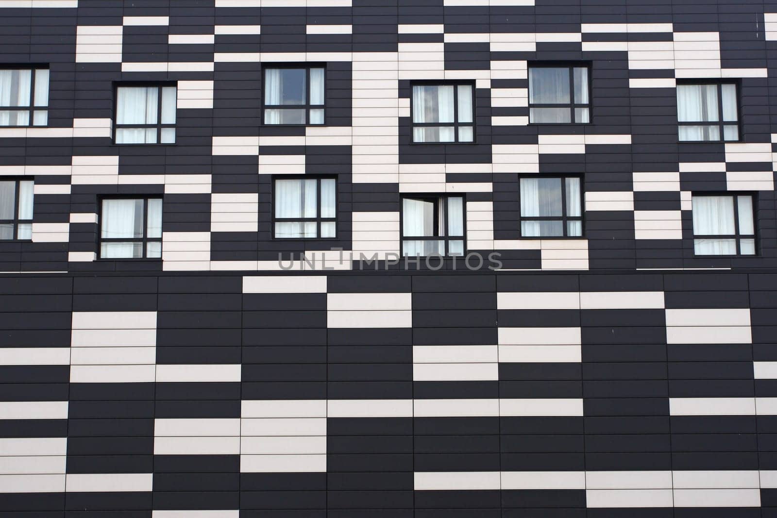 fine detail image of modern building in spain
