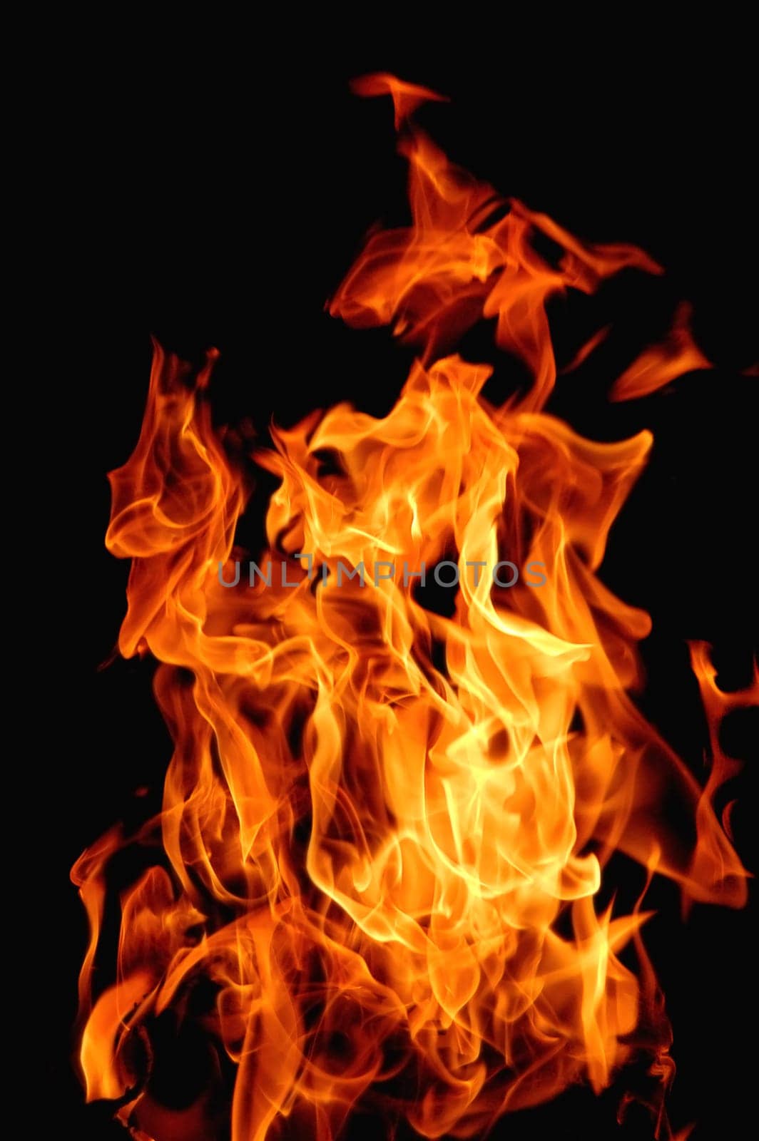 study of pattern and color of flames