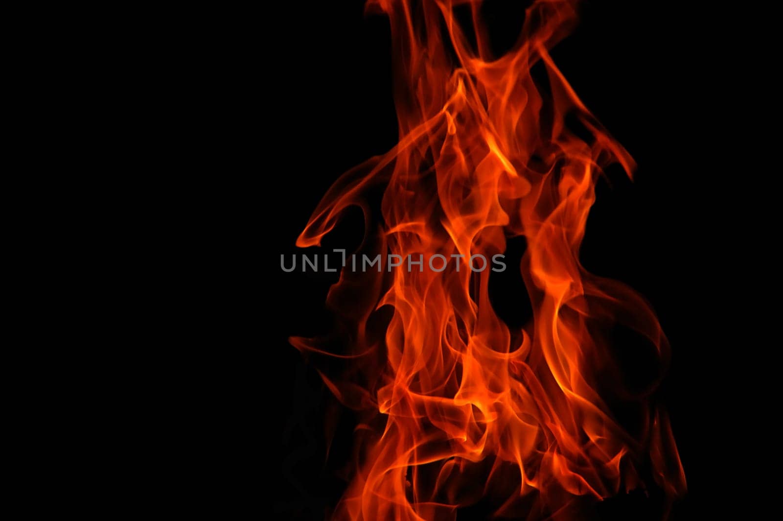 study of pattern and color of flames