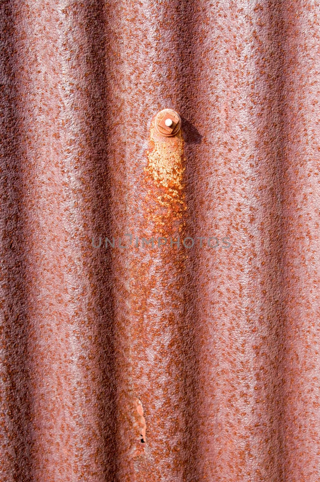 image of old rusty corrugated iton background